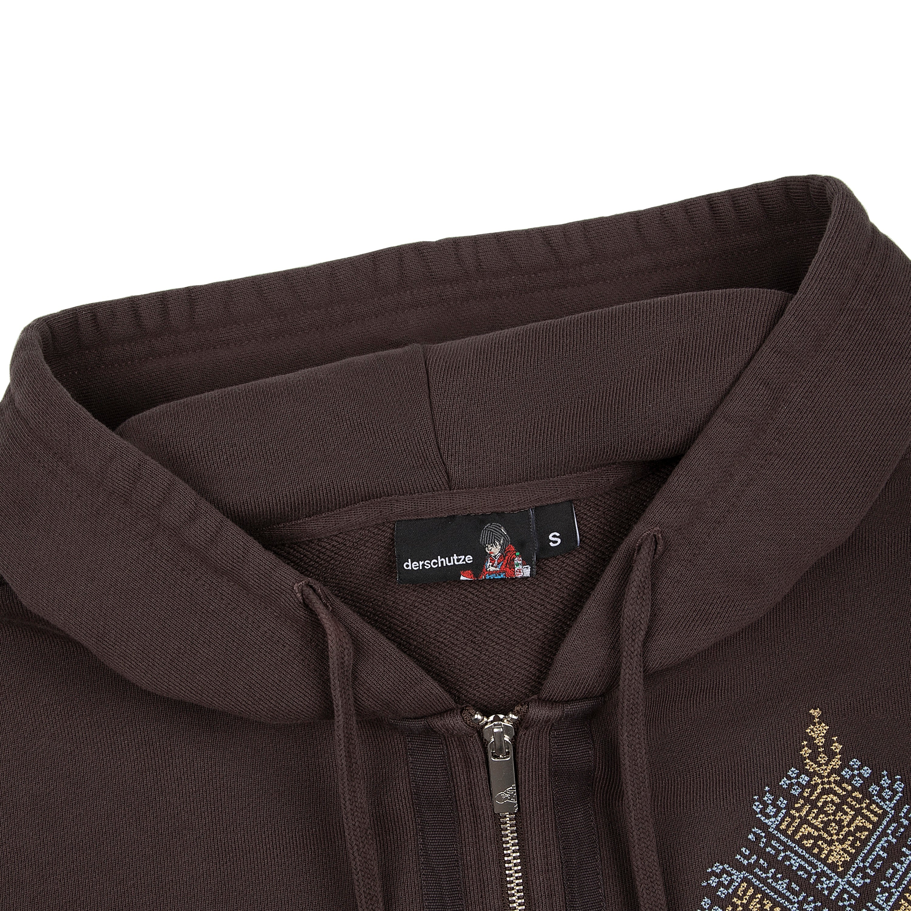 "aziza" Zip Up brown - Image 3