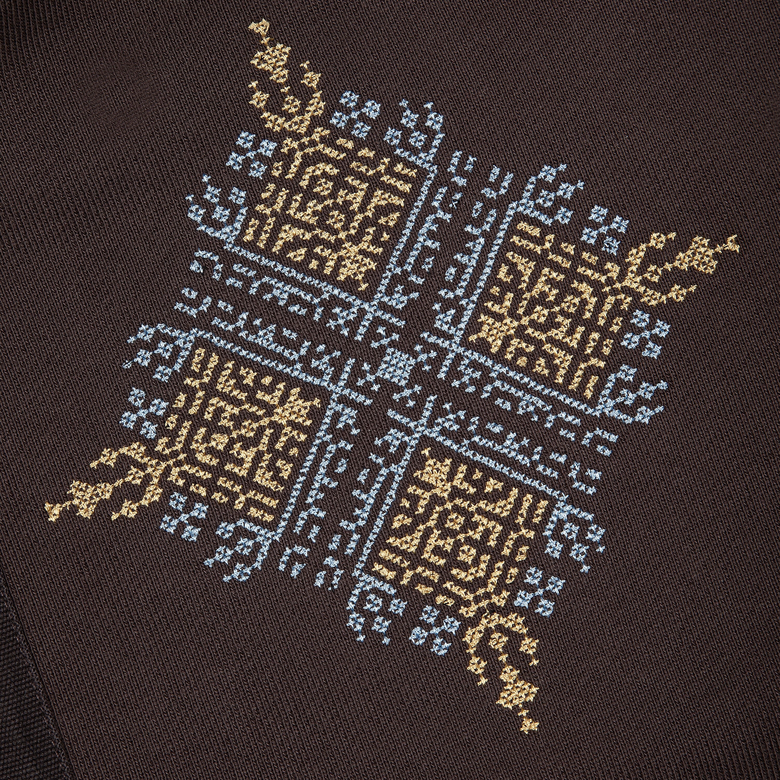 "aziza" Zip Up brown - Image 4