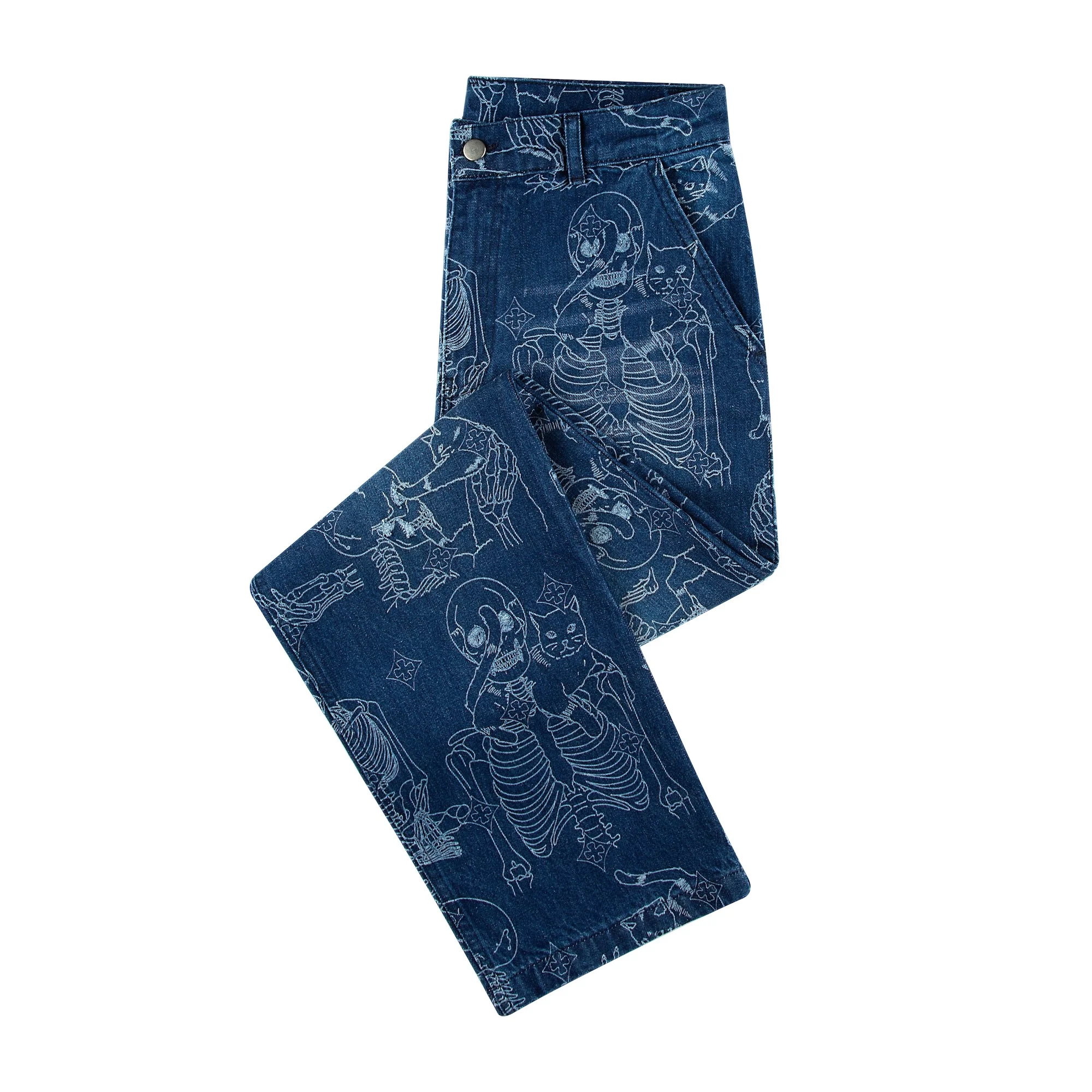 "best friends" denim Pants - Image 3