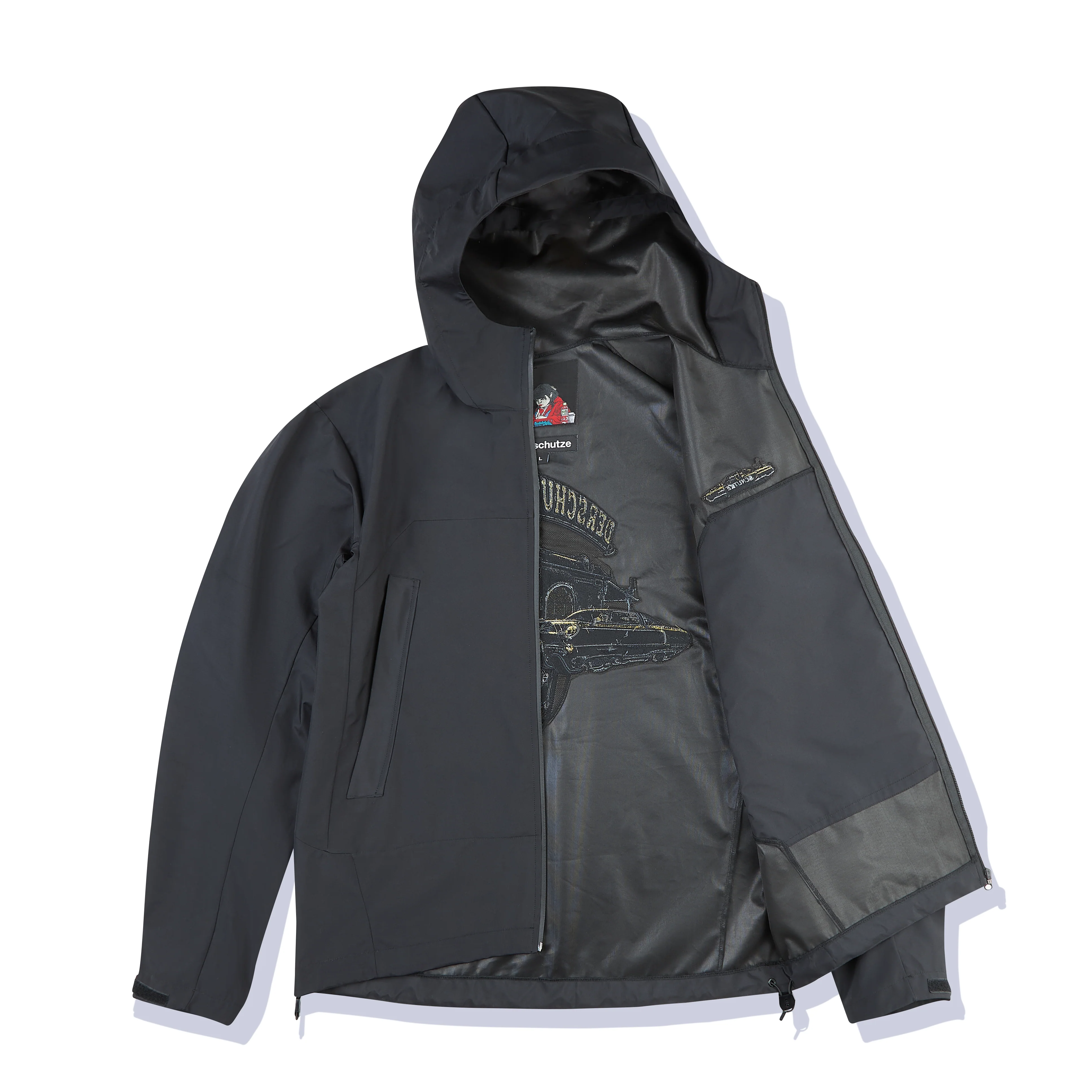 "blade runner" shell Jacket black - Image 2