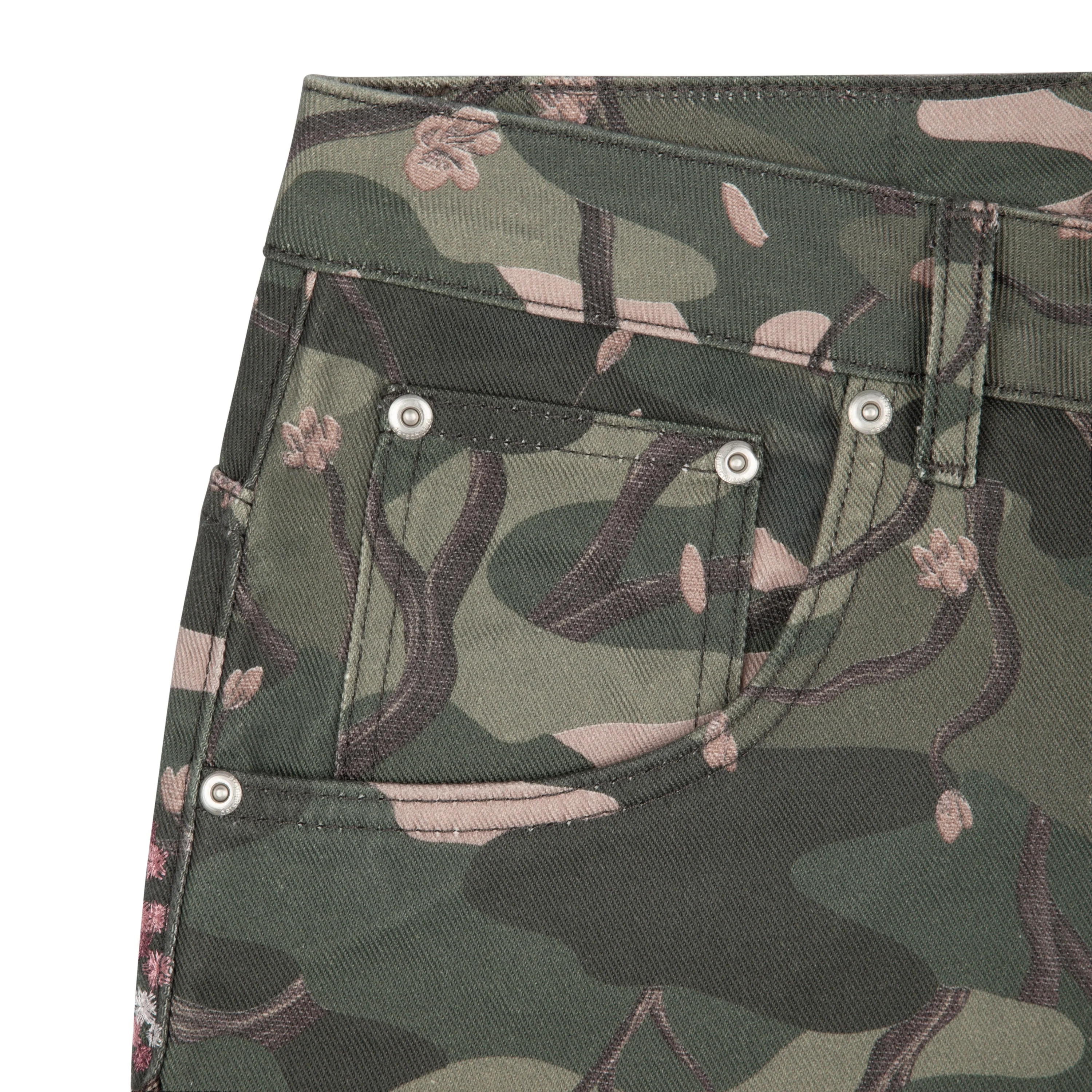 "blossom camo" Denim - Image 3
