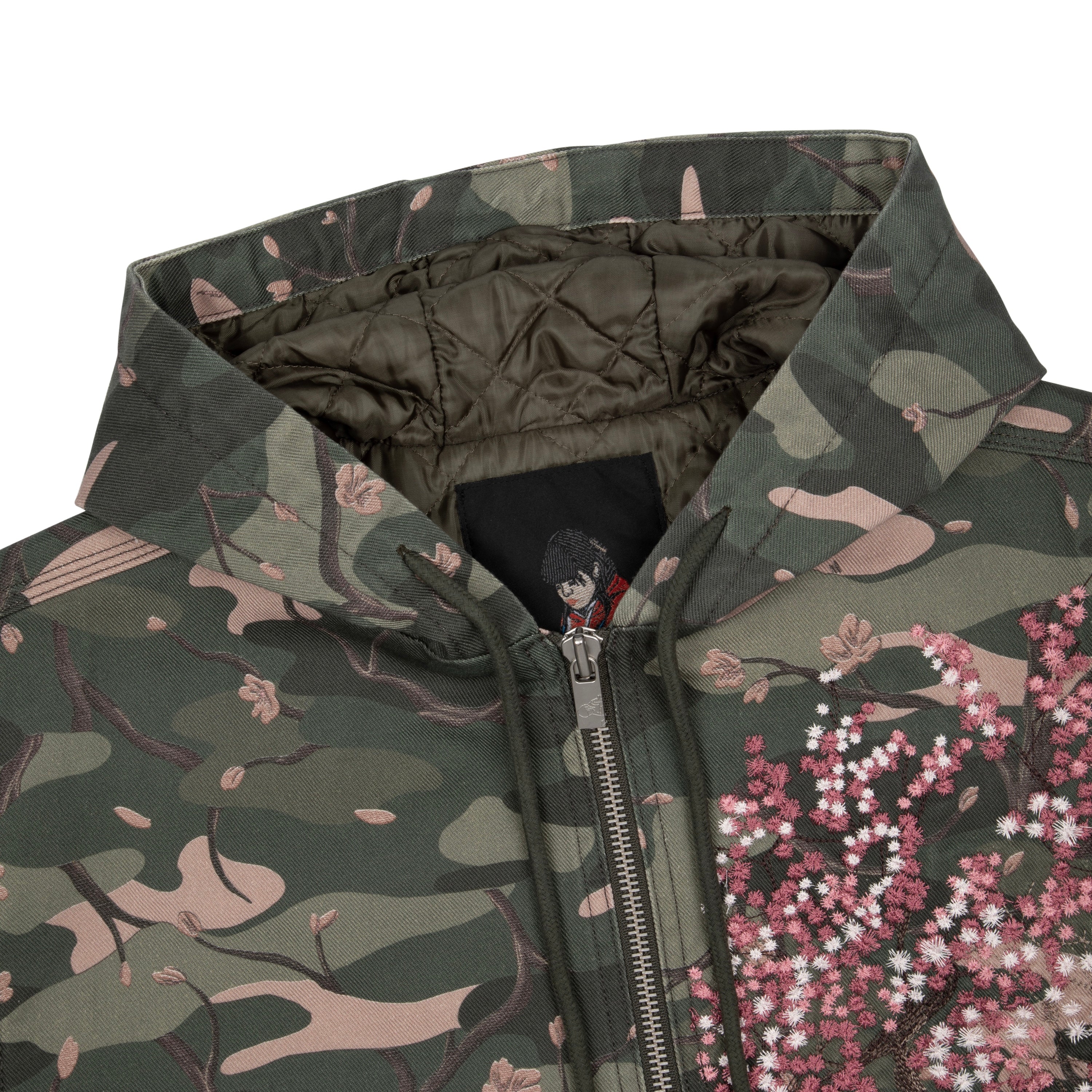 "blossom camo" workwear Jacket - Image 3
