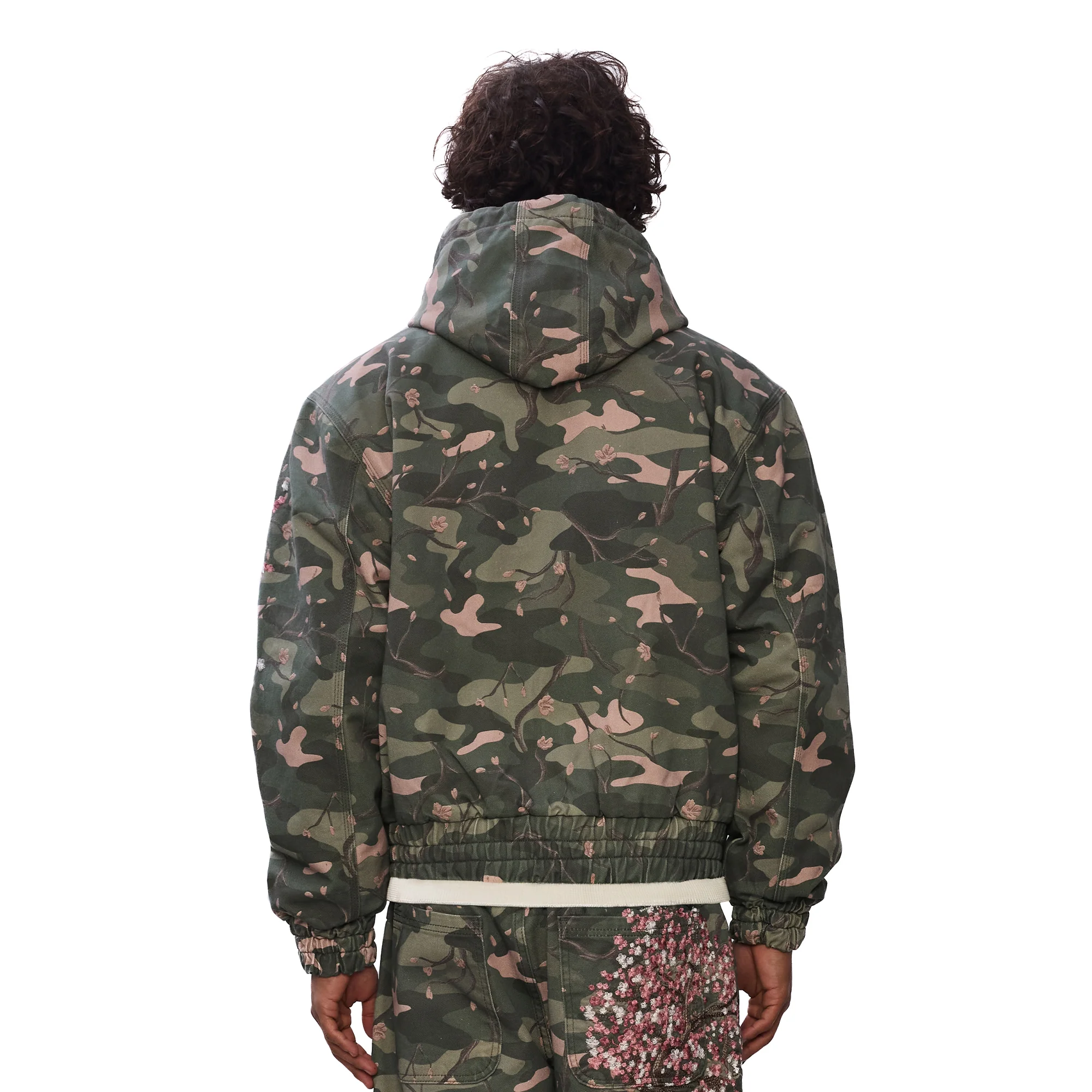 "blossom camo" workwear Jacket - Image 9