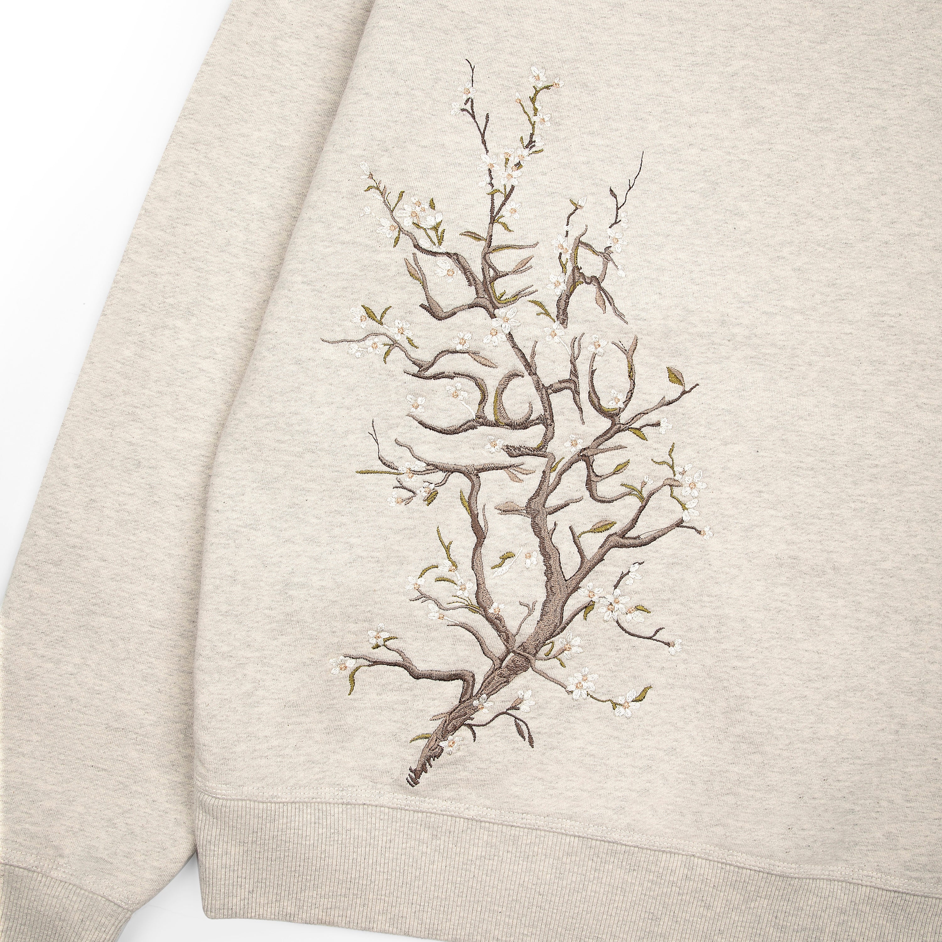 "blossom" Hoodie grey melange - Image 3