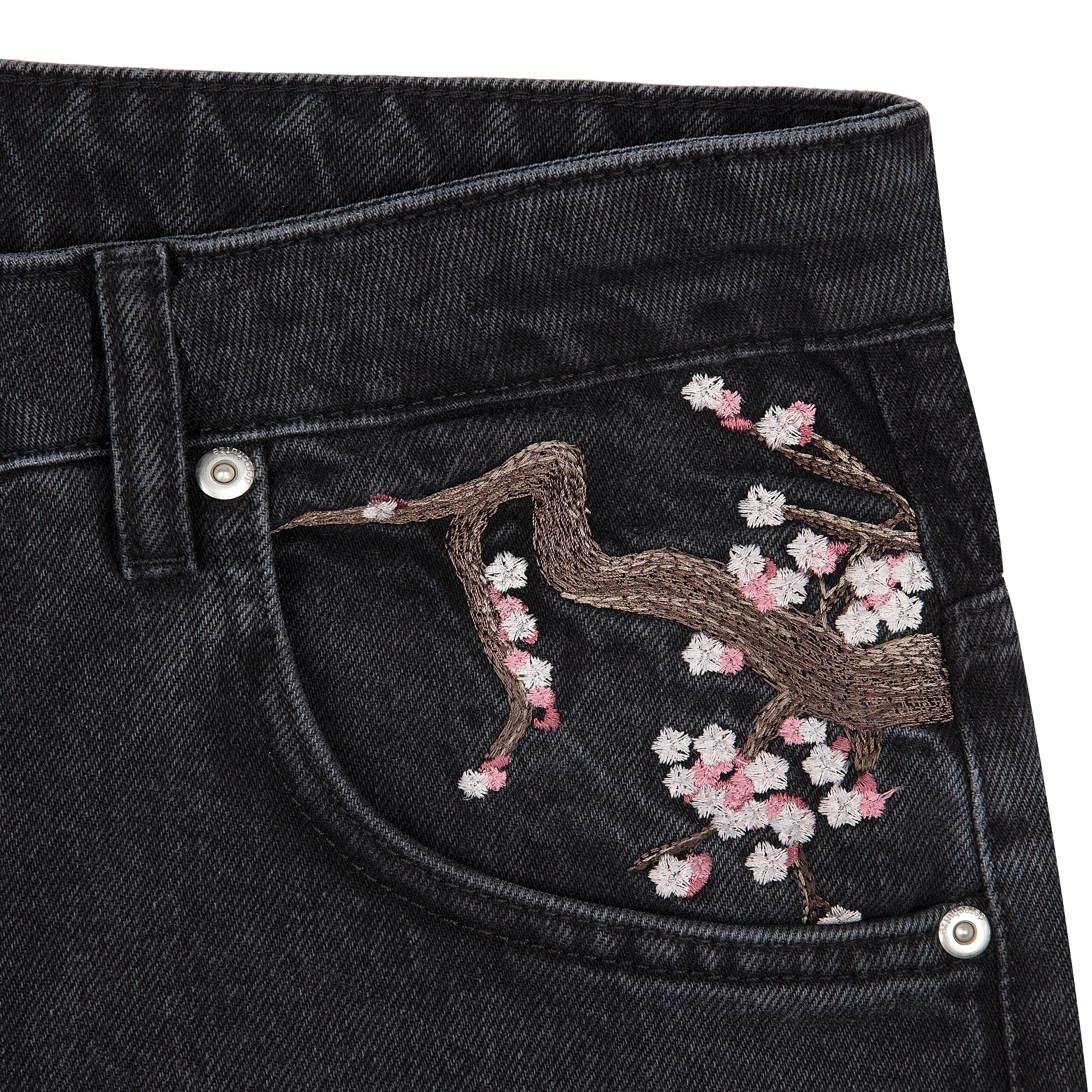 "blossom v2" patchwork Denim black - Image 5