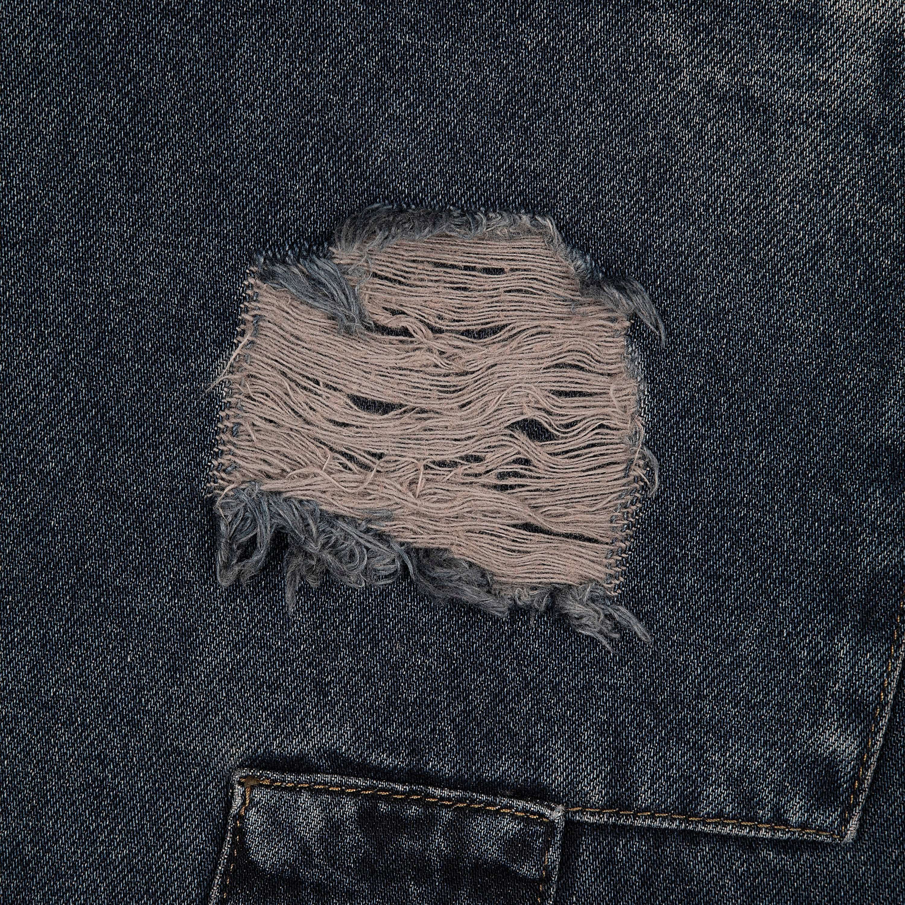 "blossom v2" patchwork Denim dark indigo - Image 8