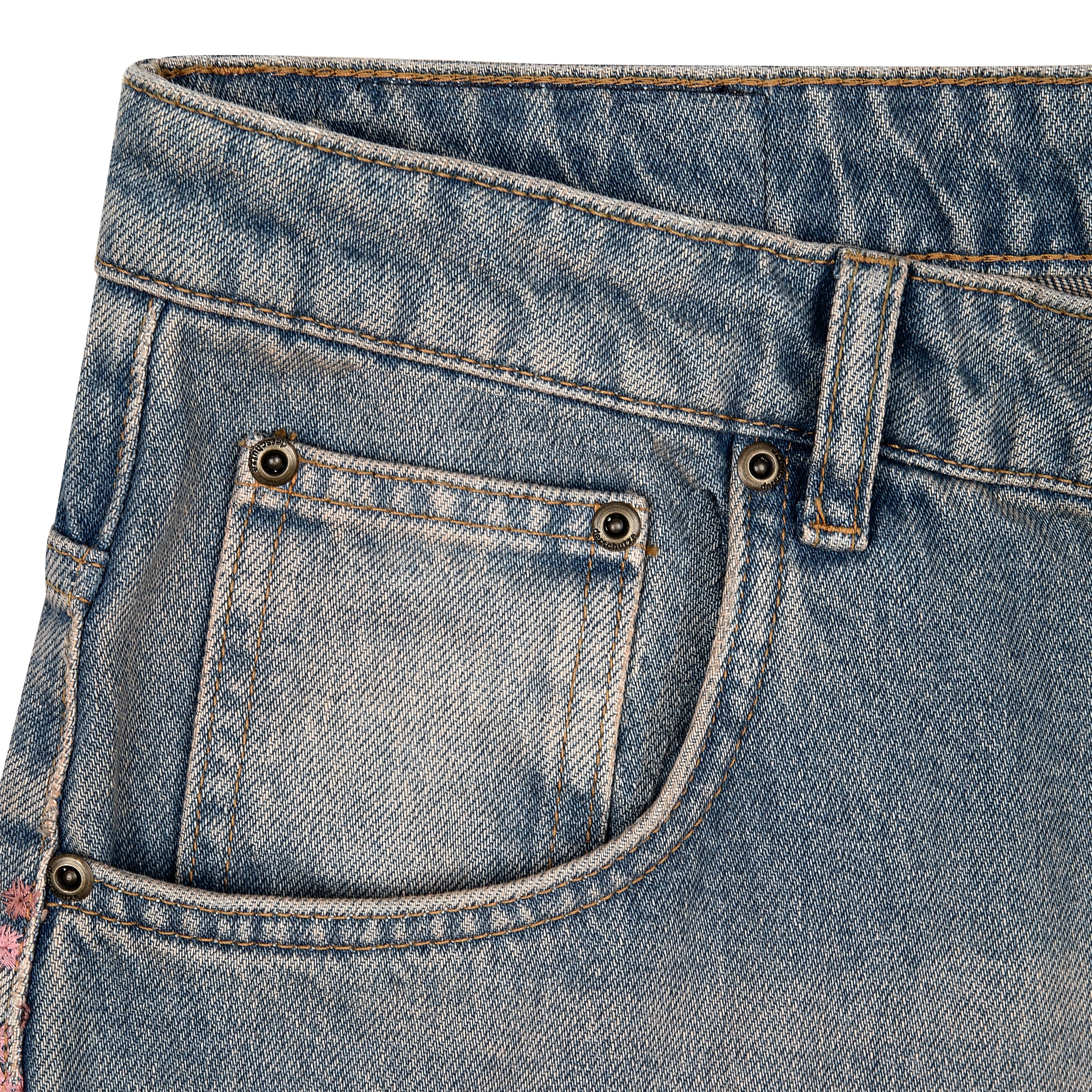 "blossom v2" patchwork Denim light blue - Image 3