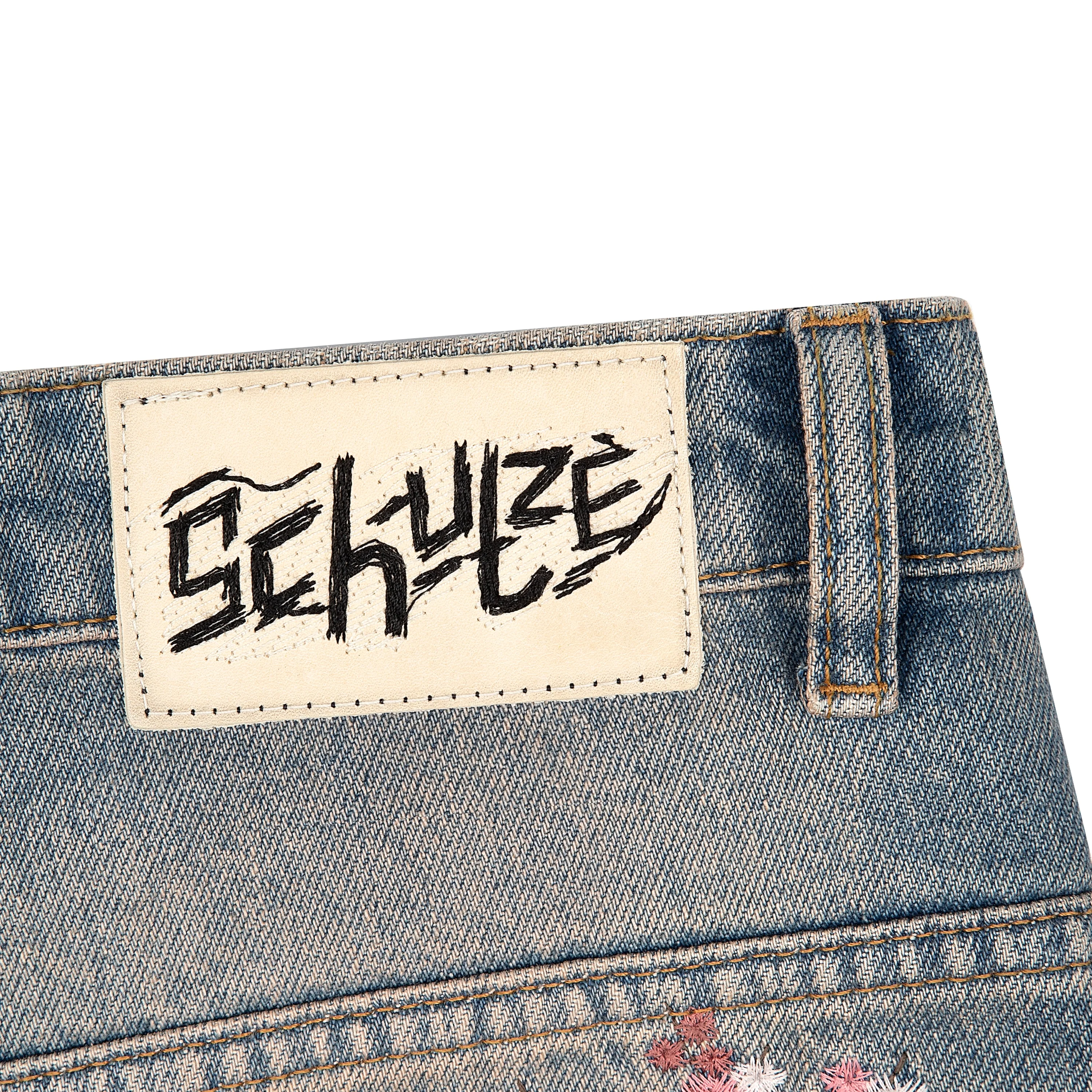 "blossom v2" patchwork Denim light blue - Image 9