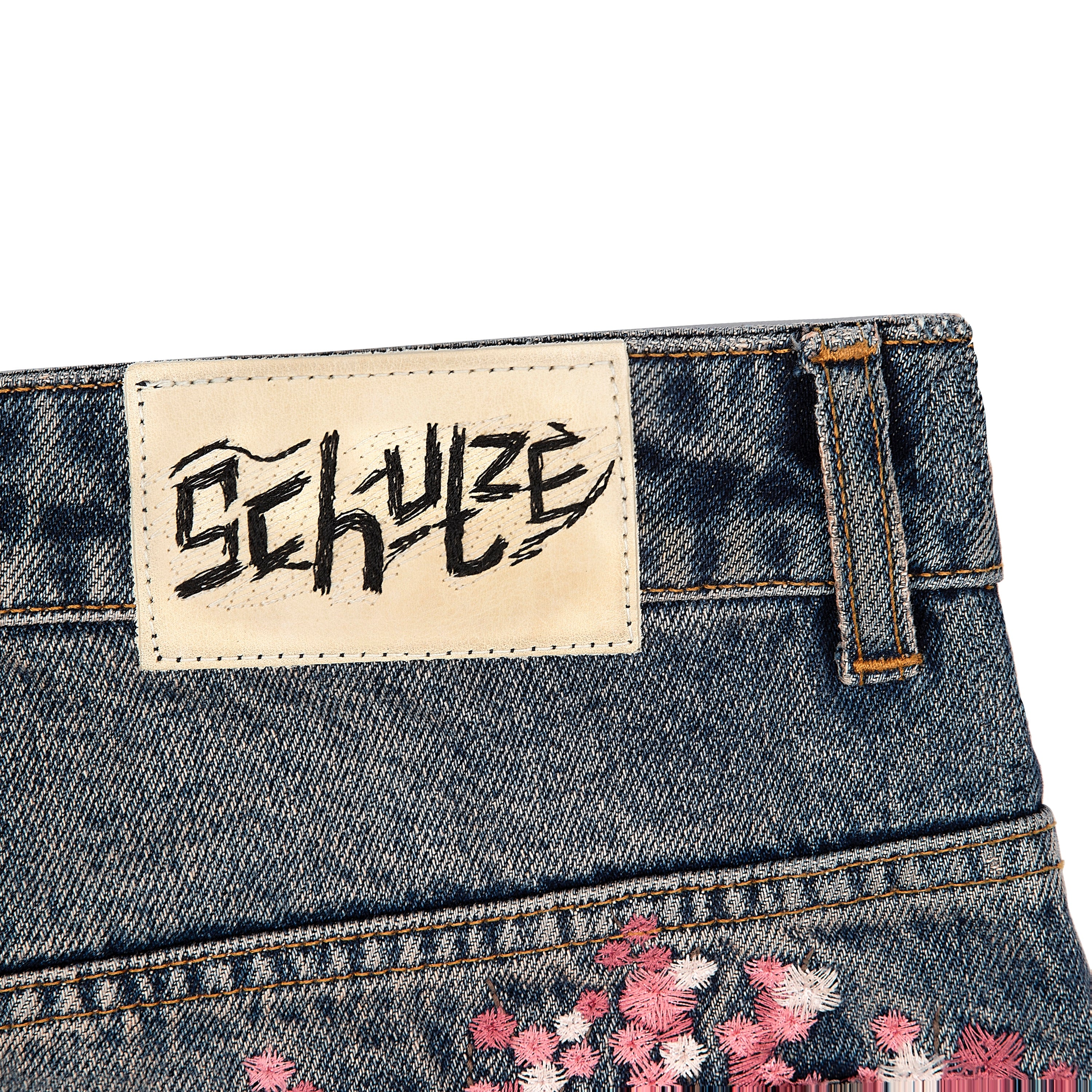 "blossom v2" patchwork washed Denim - Image 9