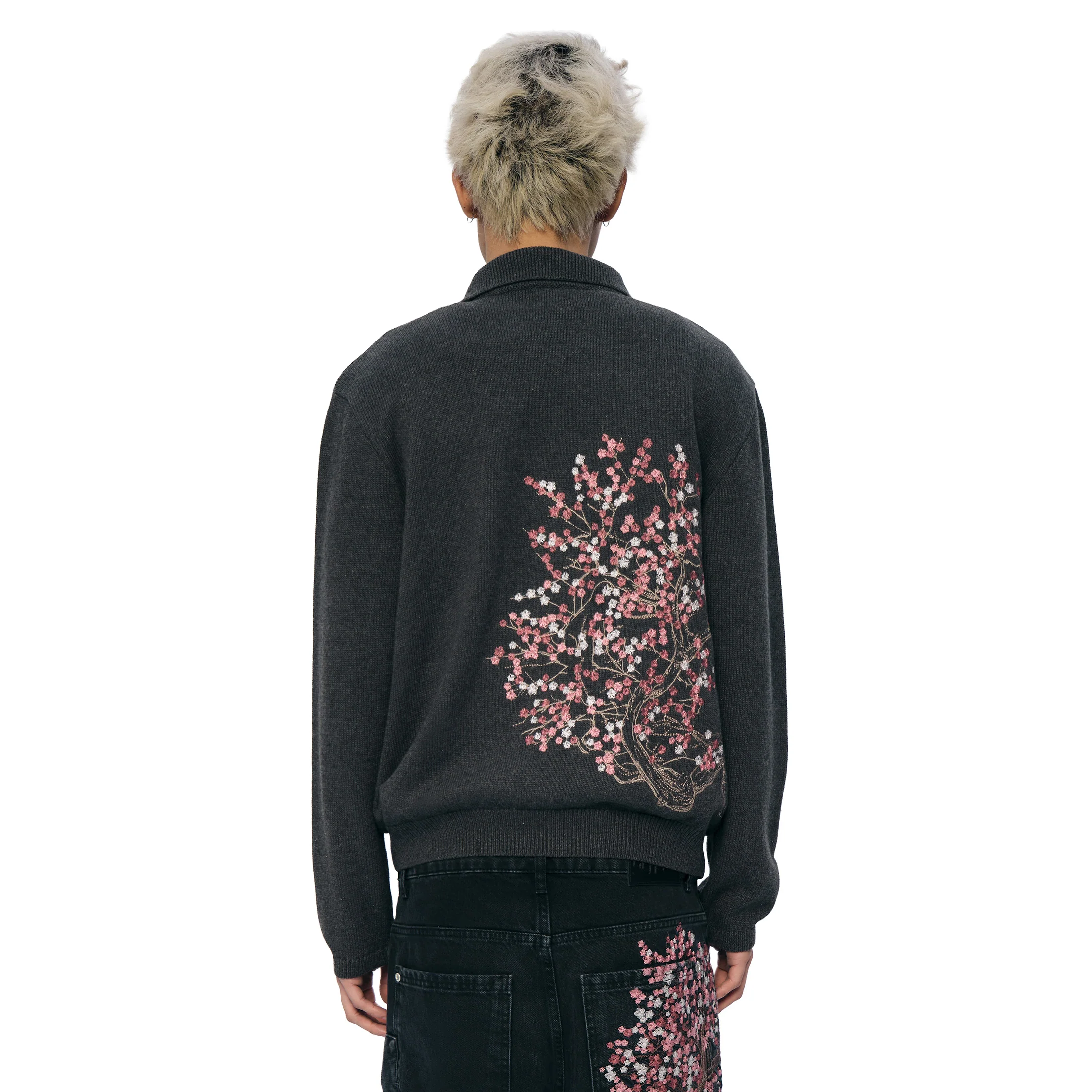 "blossom v2" polo zip Knit - Image 7