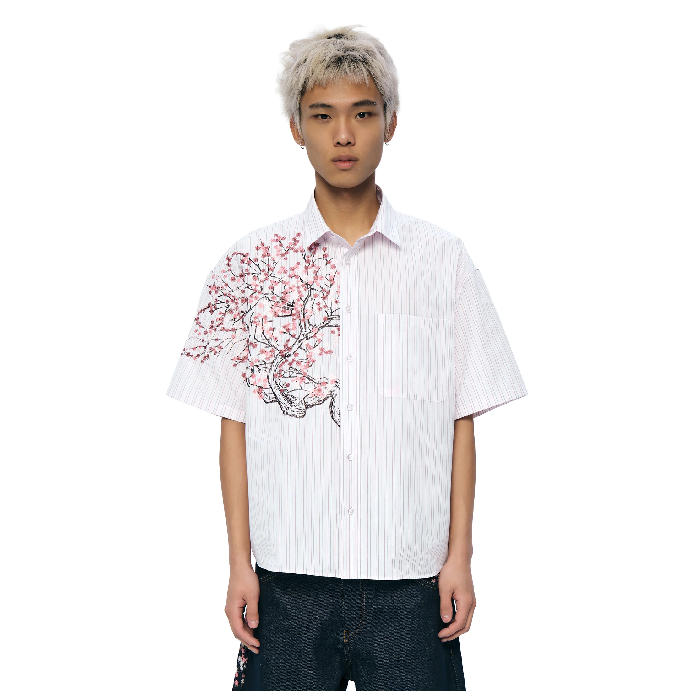 "blossom v2" striped Shirt - Image 8