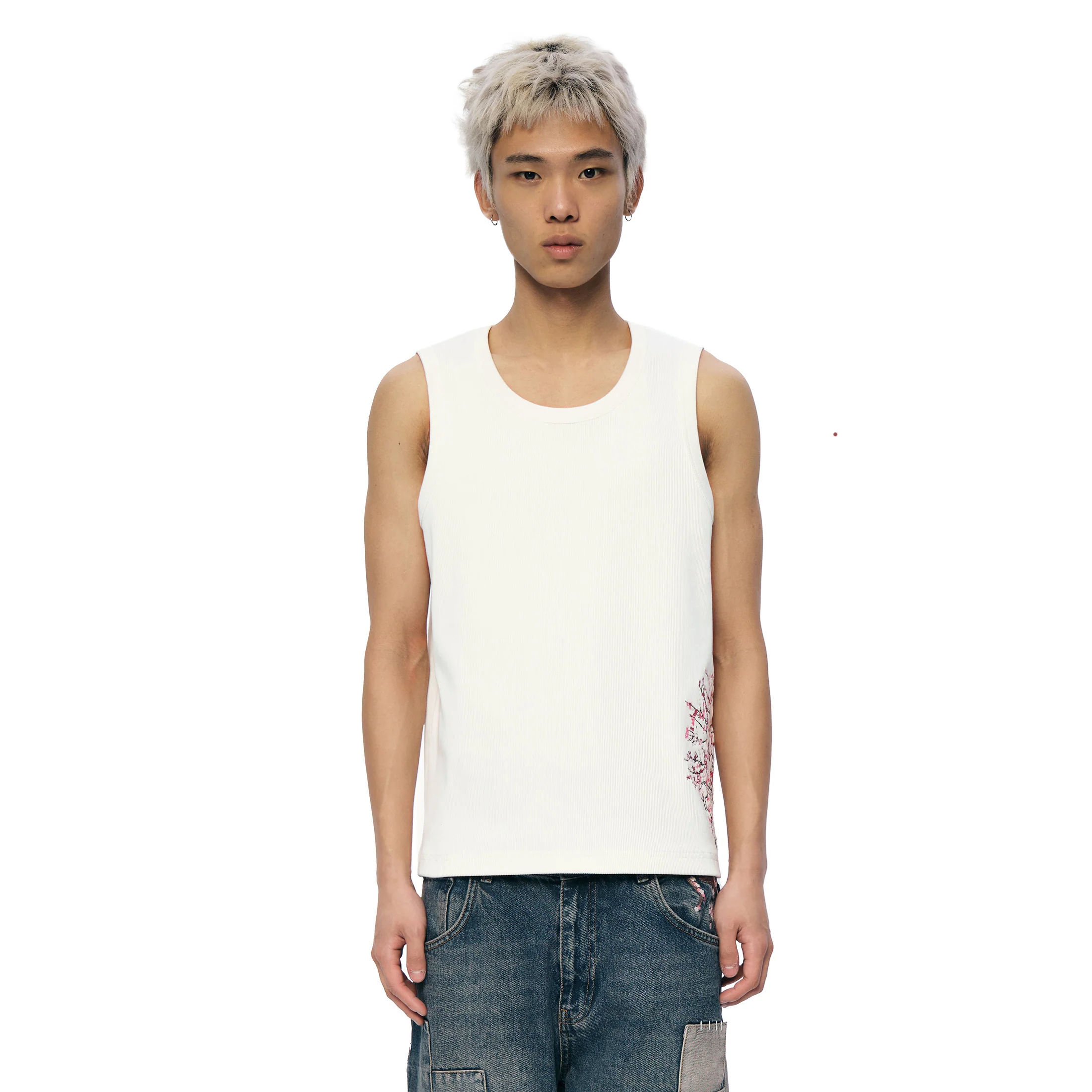 "blossom v2" Tanktop off white - Image 6
