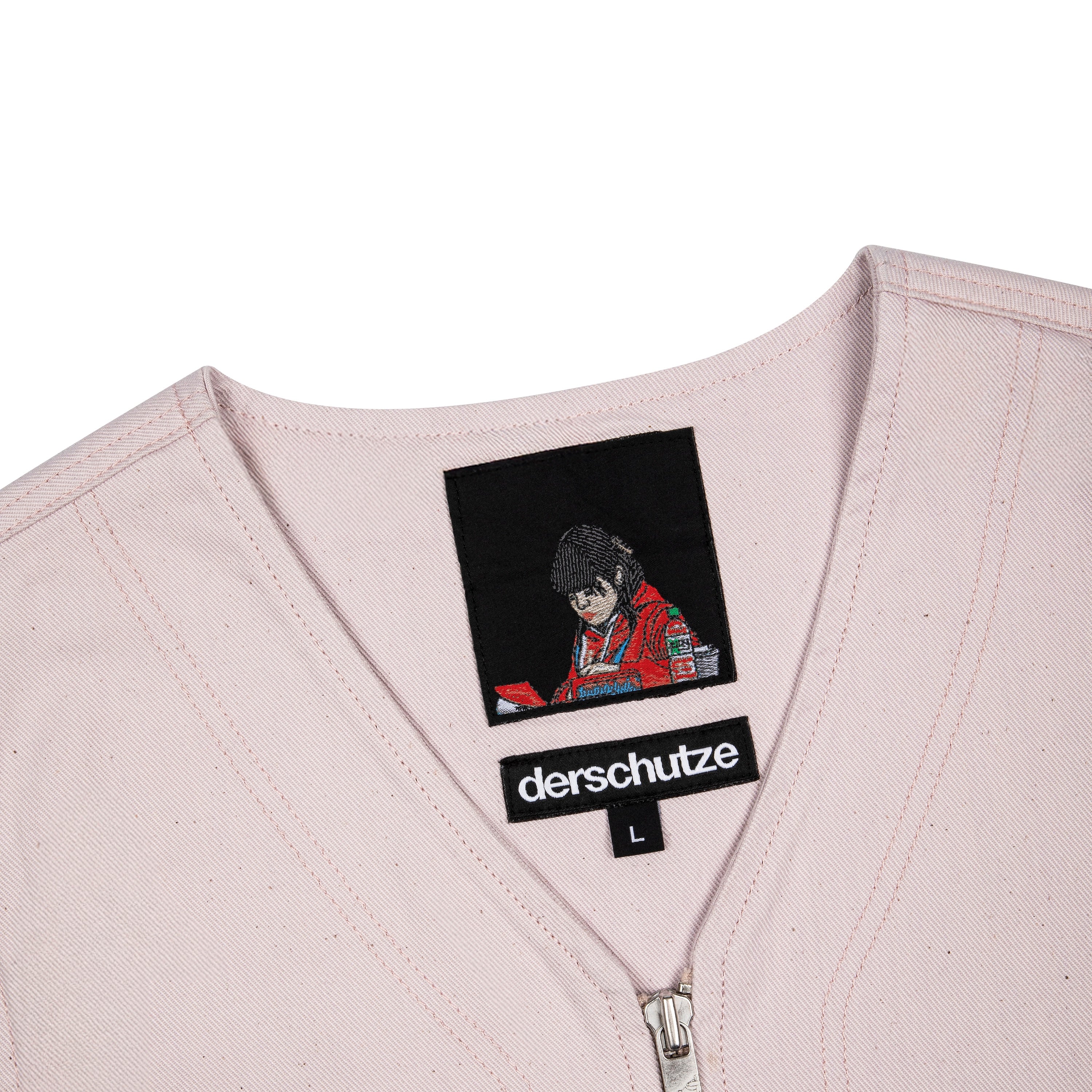 "blossom v3" denim Vest - Image 3