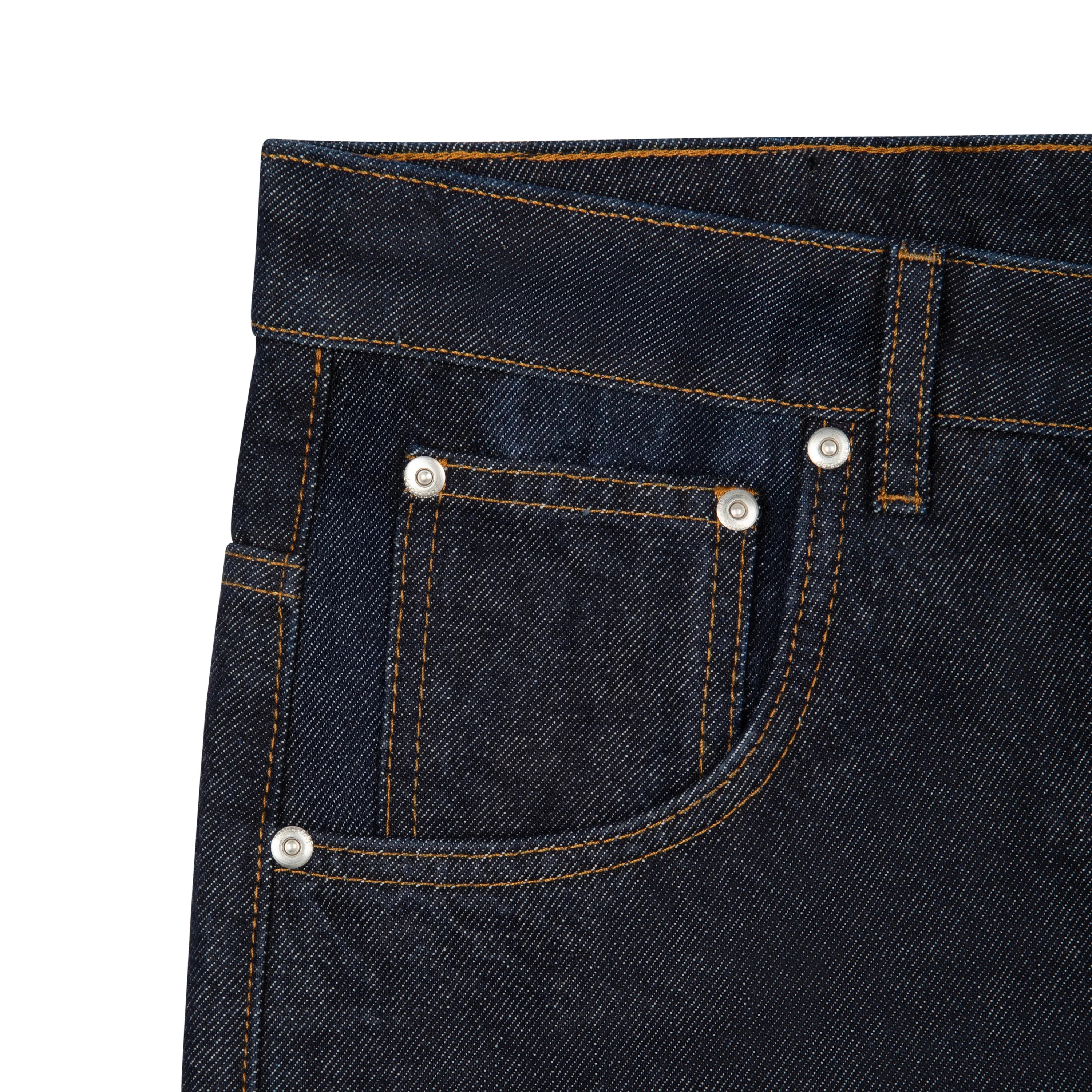 "blossom v3" indigo raw Denim 01 - Image 3
