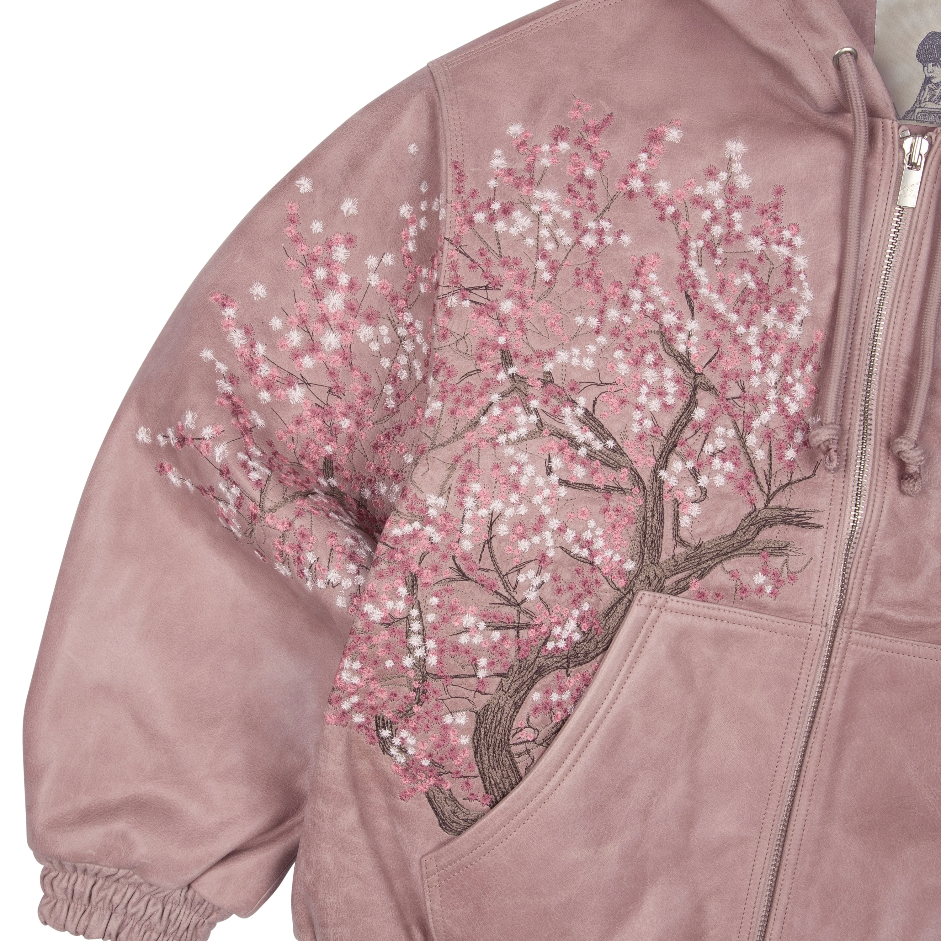 "blossom v3" Leather Jacket - Image 4