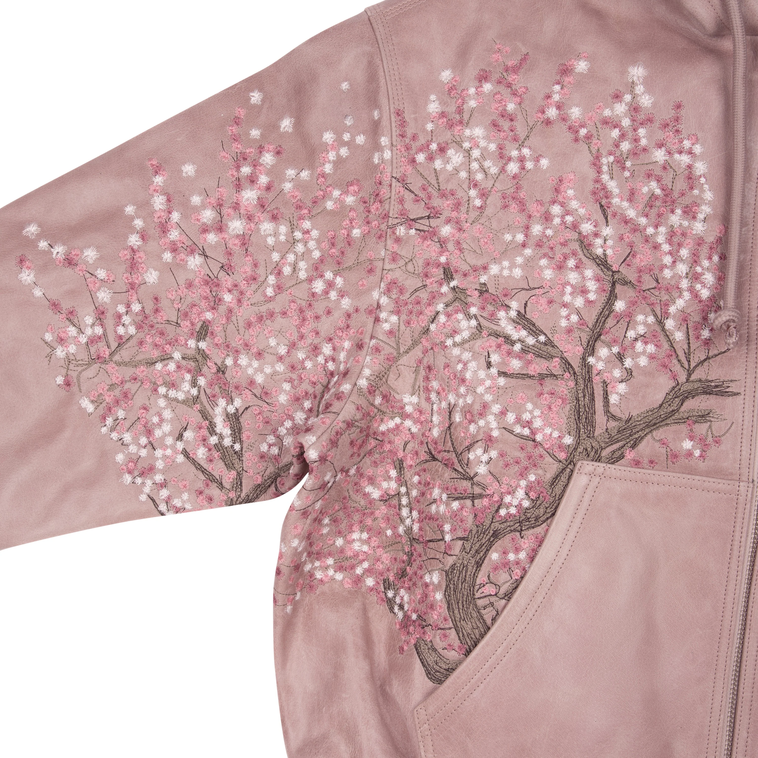 "blossom v3" Leather Jacket - Image 5