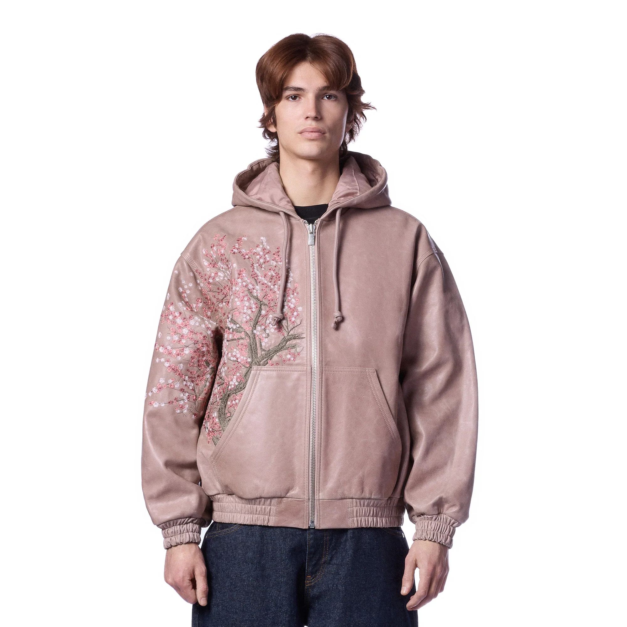 "blossom v3" Leather Jacket - Image 7