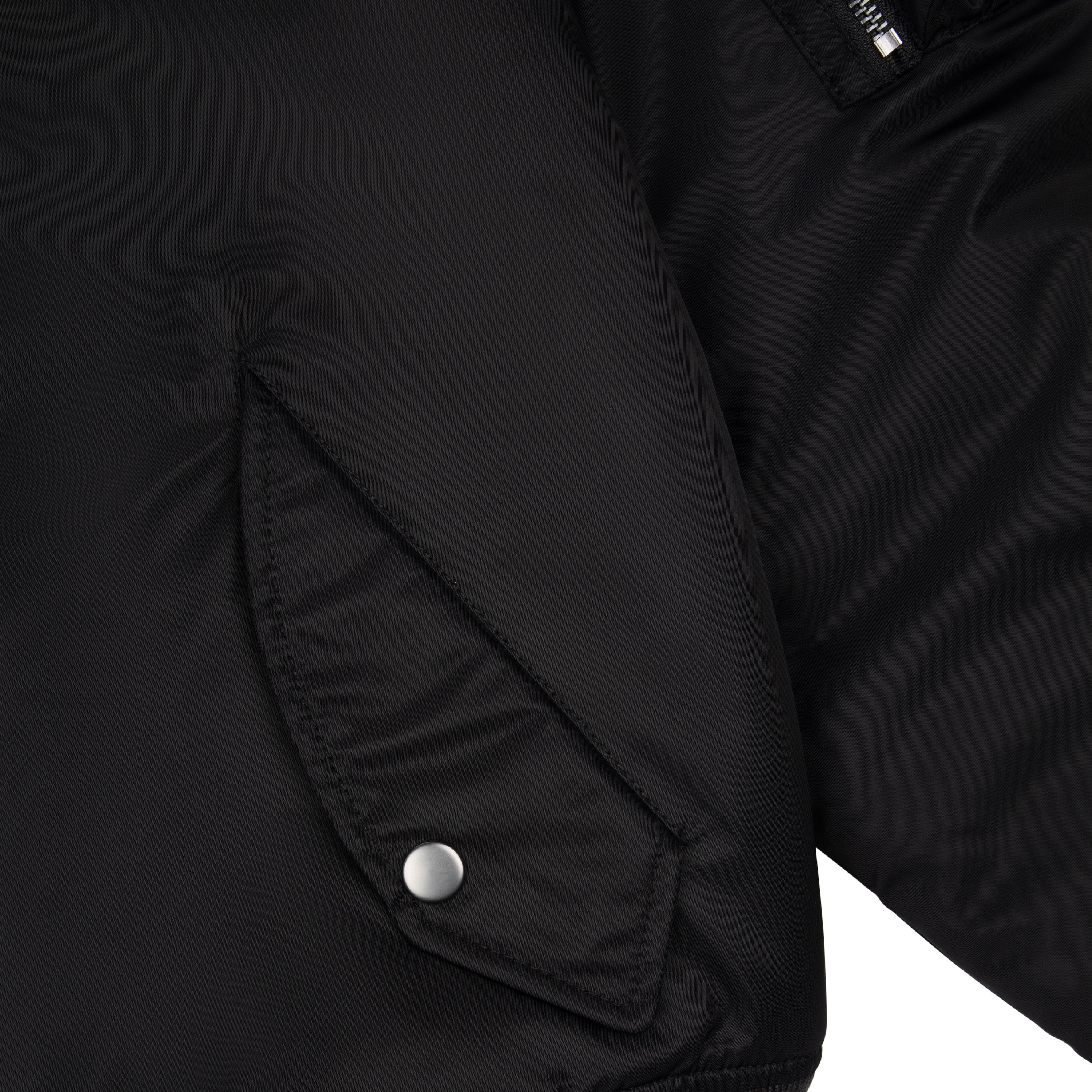 "blossom v3" bomber Jacket black - Image 4