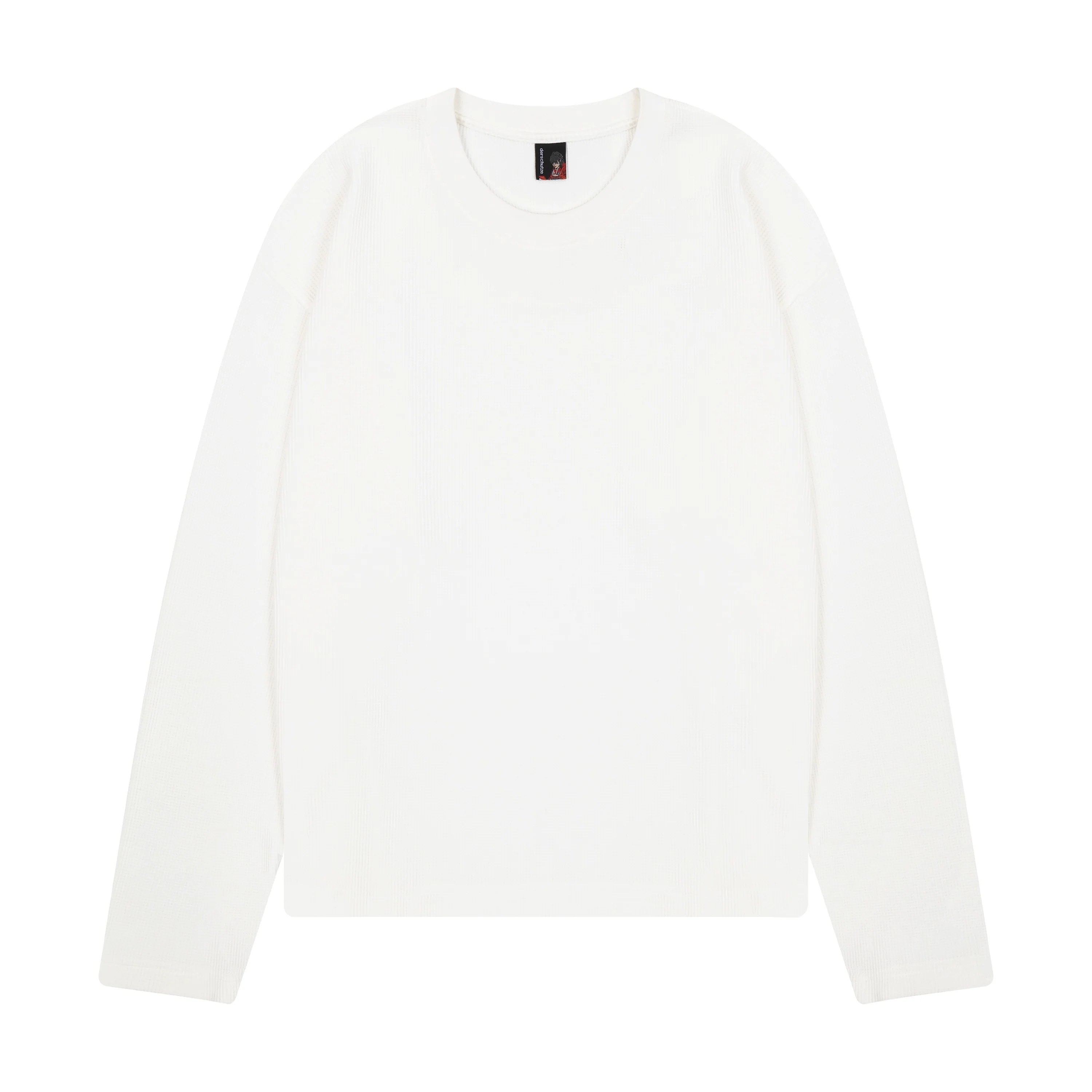 "blossom" waffle Longsleeve white - Image 2