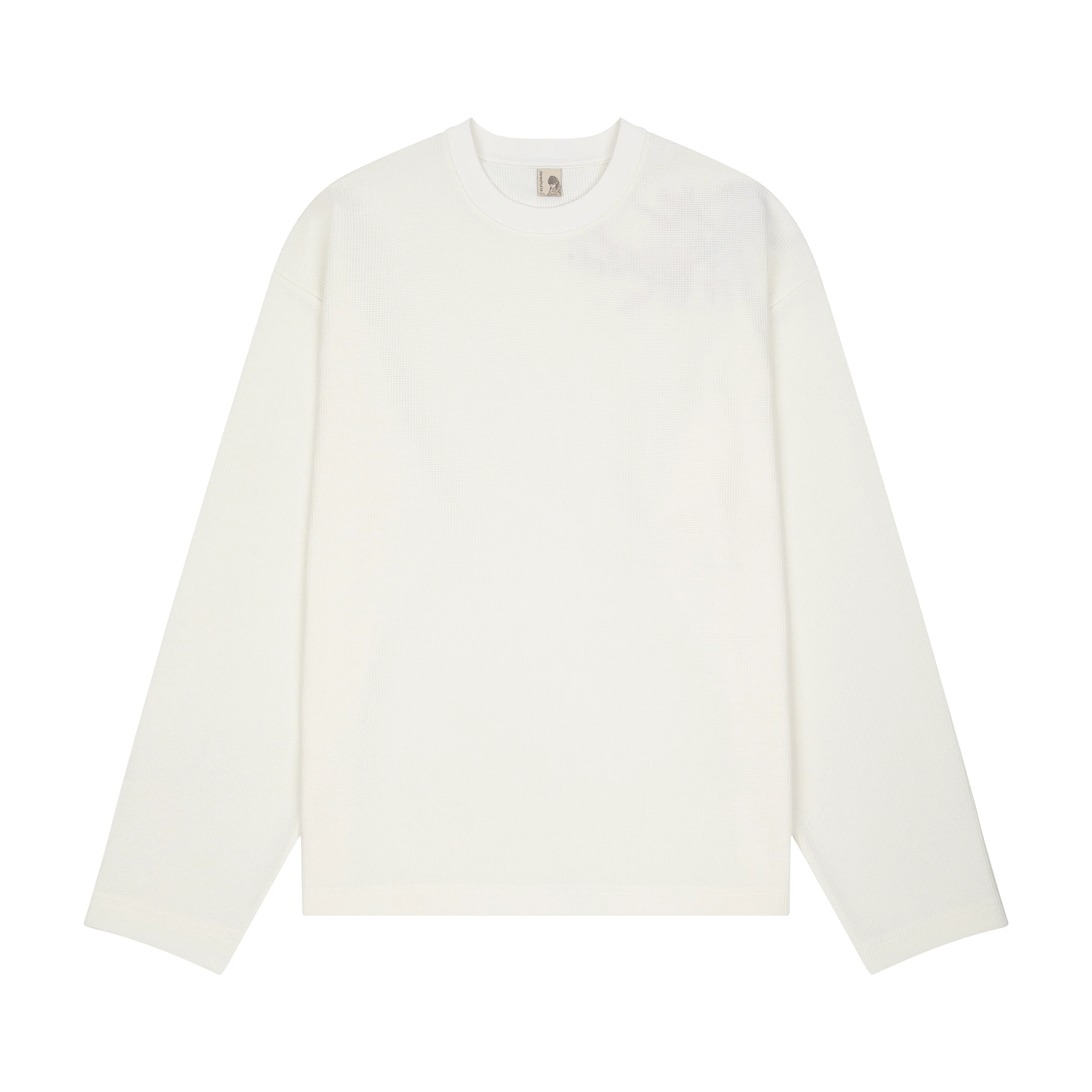 "blossom" waffle Longsleeve off white - Image 2