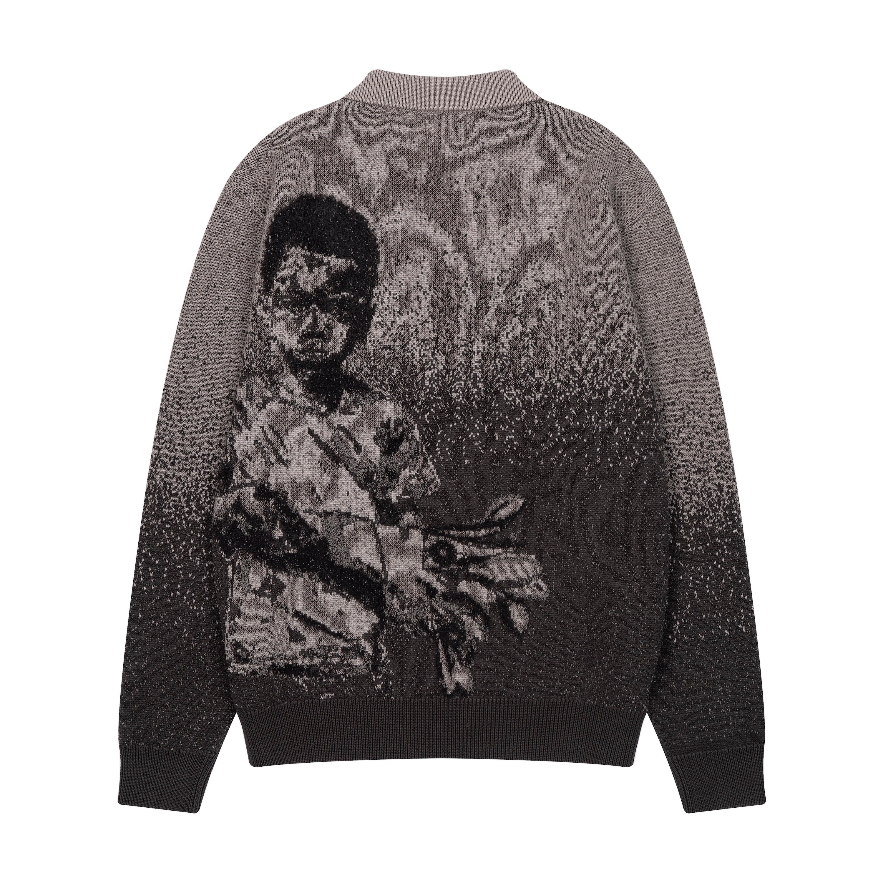 "bouqet" Knit black