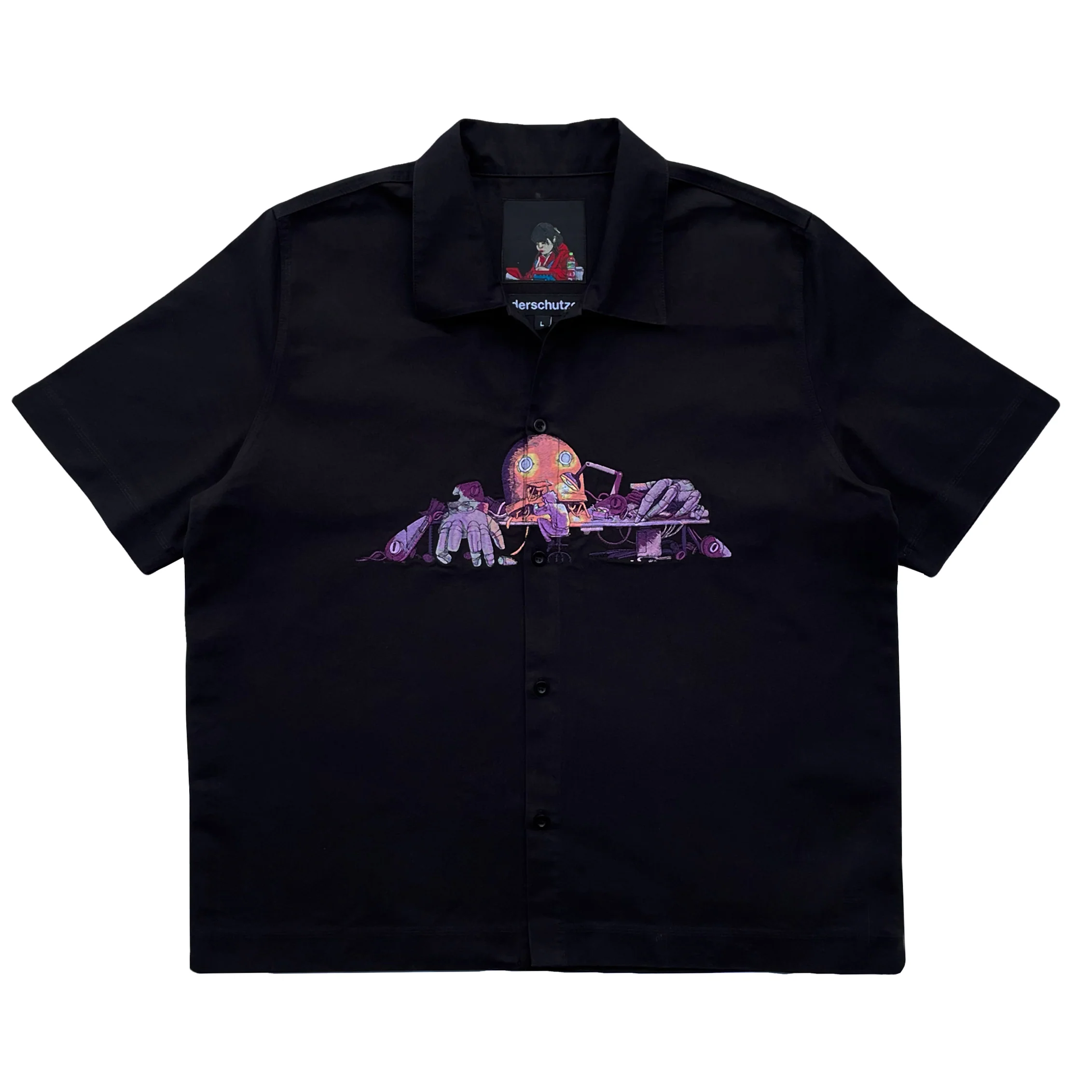 "broken giant" Shirt black