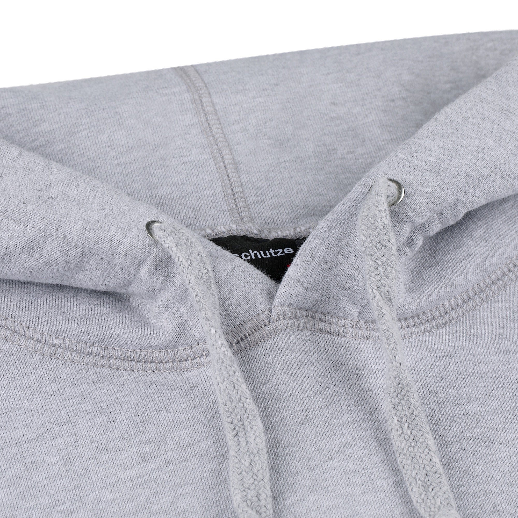 "casino frog" Hoodie grey melange - Image 3
