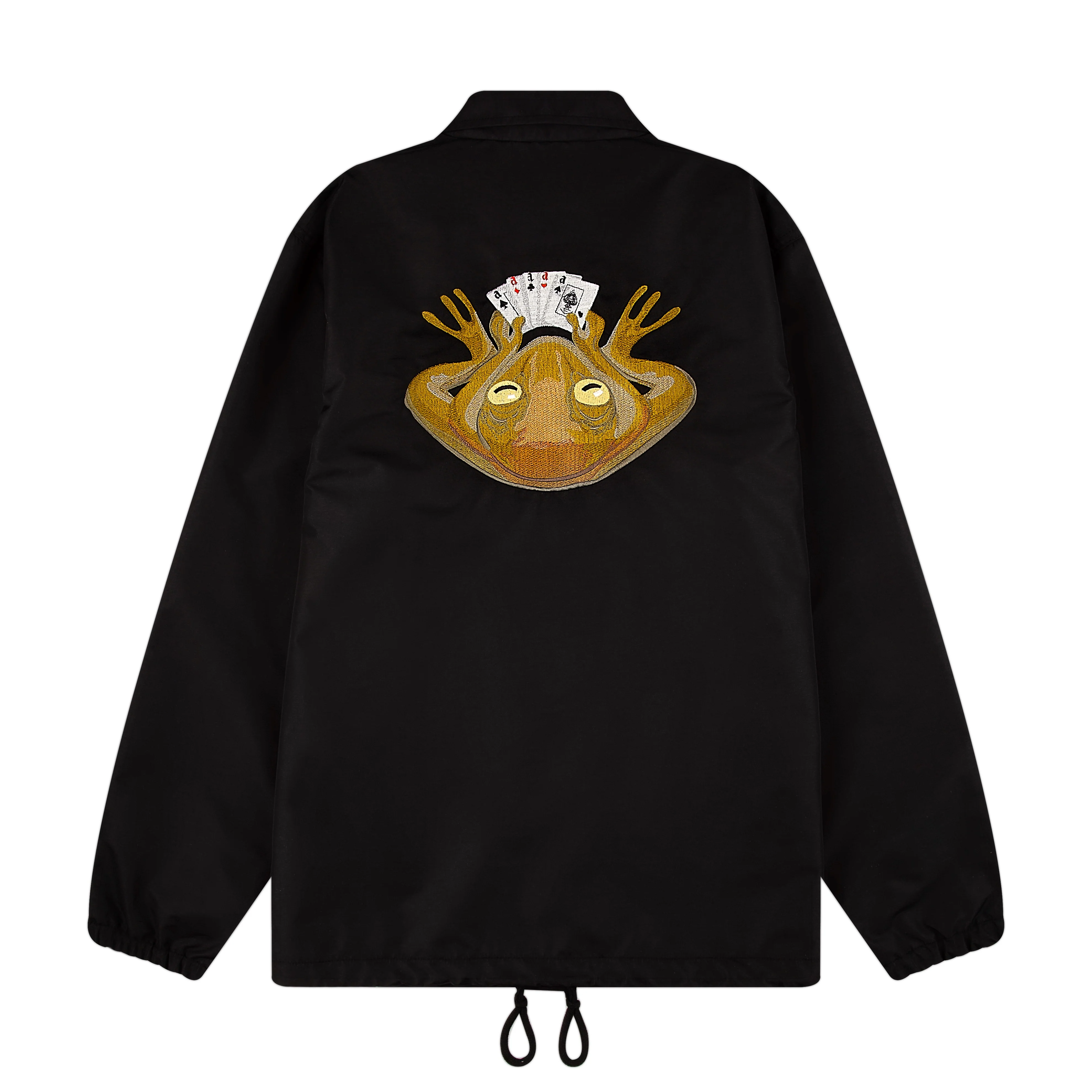 "casino frogs" coach Jacket black - Image 2