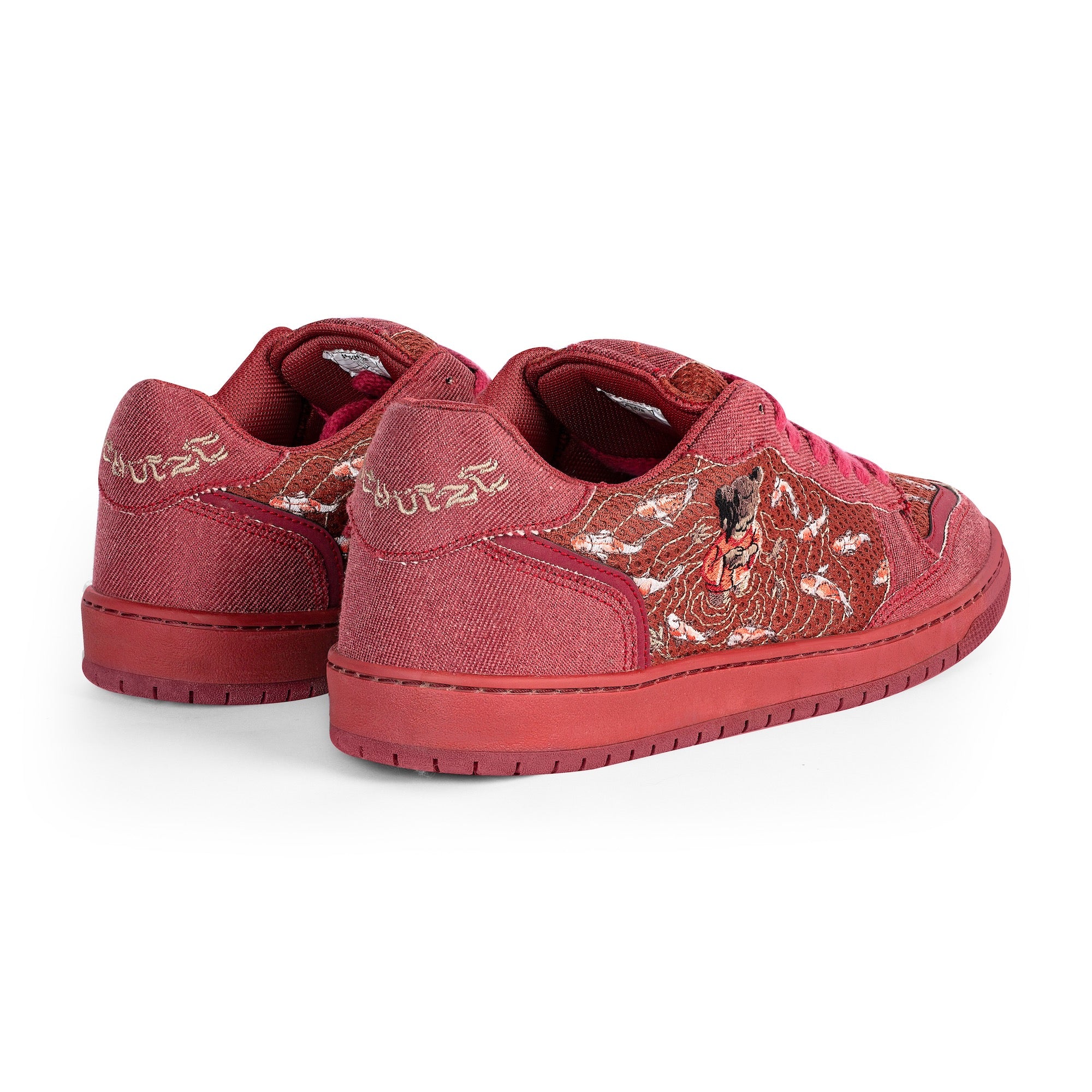 "koi fish" sneaker red - Image 3