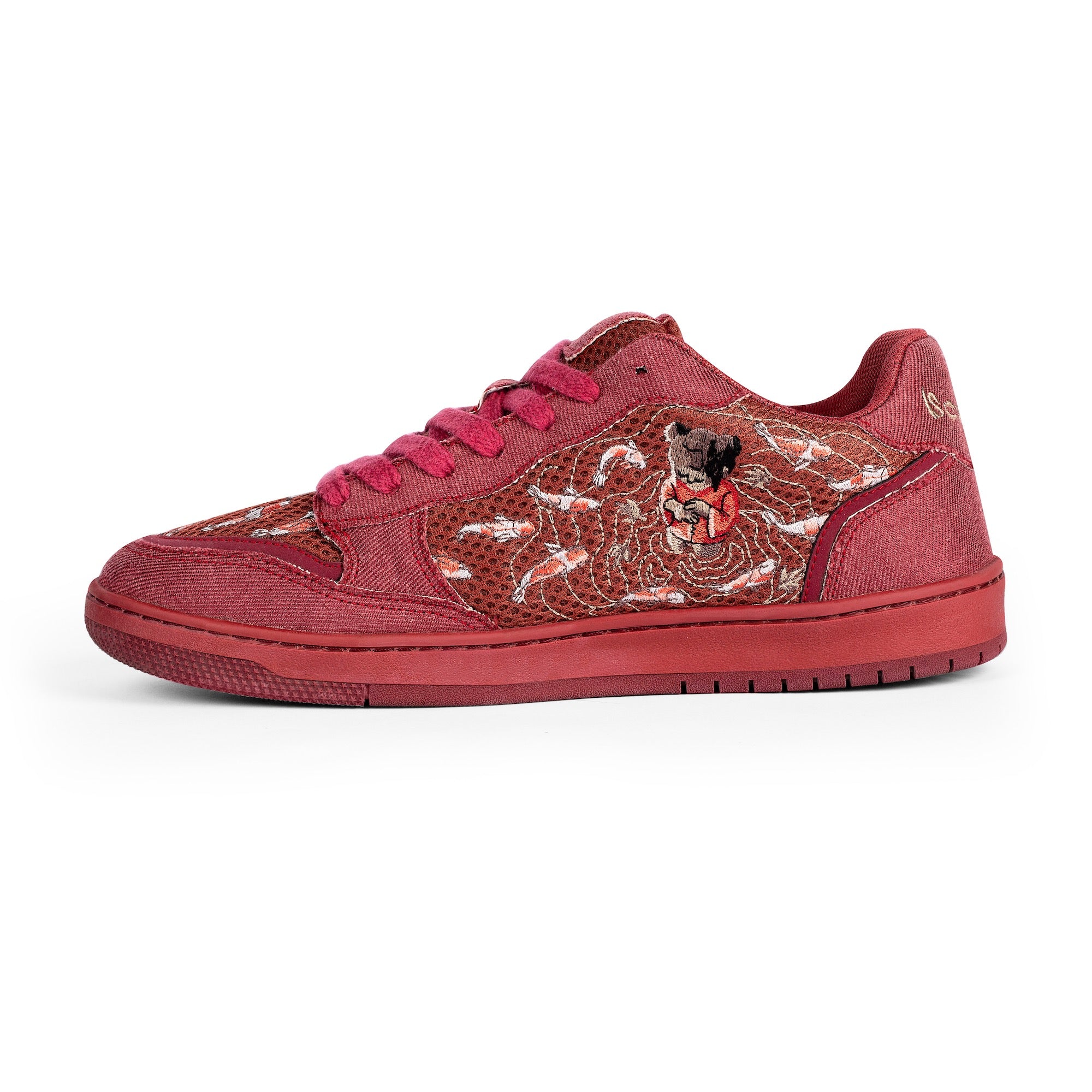 "koi fish" sneaker red - Image 4