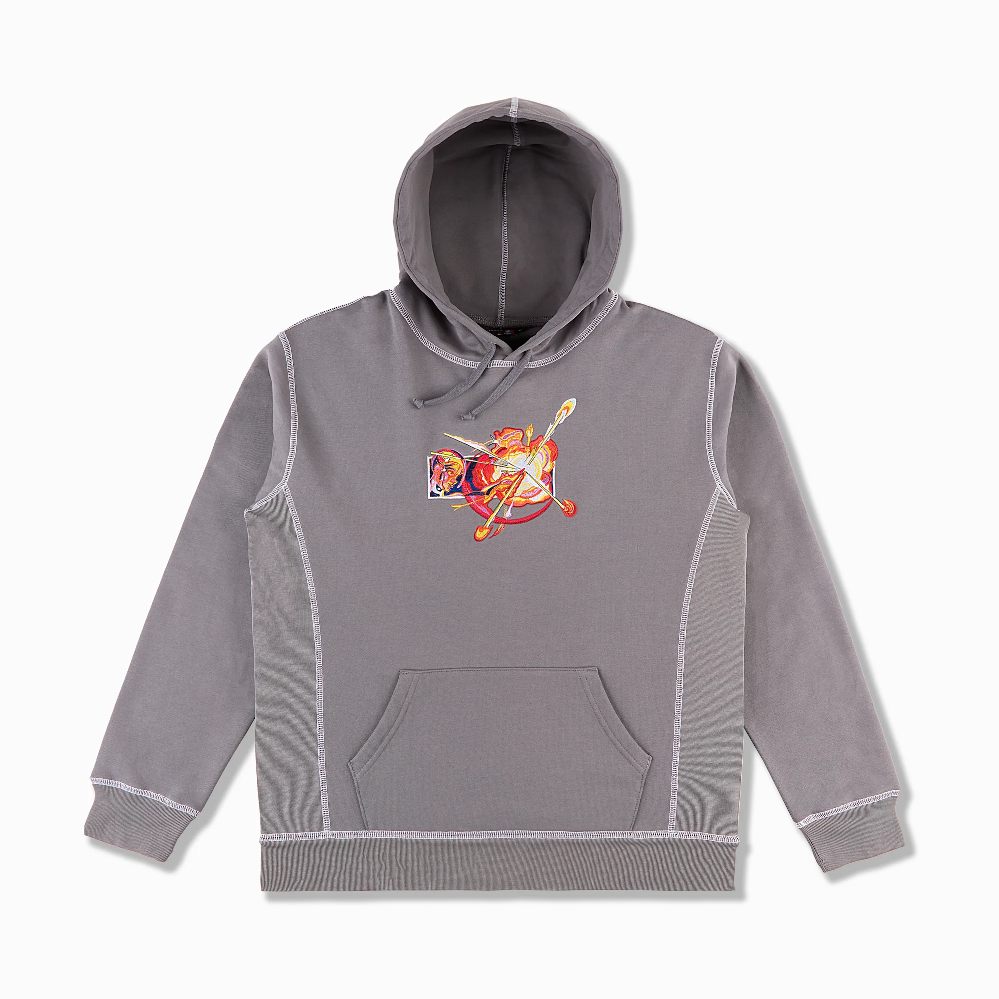 "cosmic love" Hoodie grey