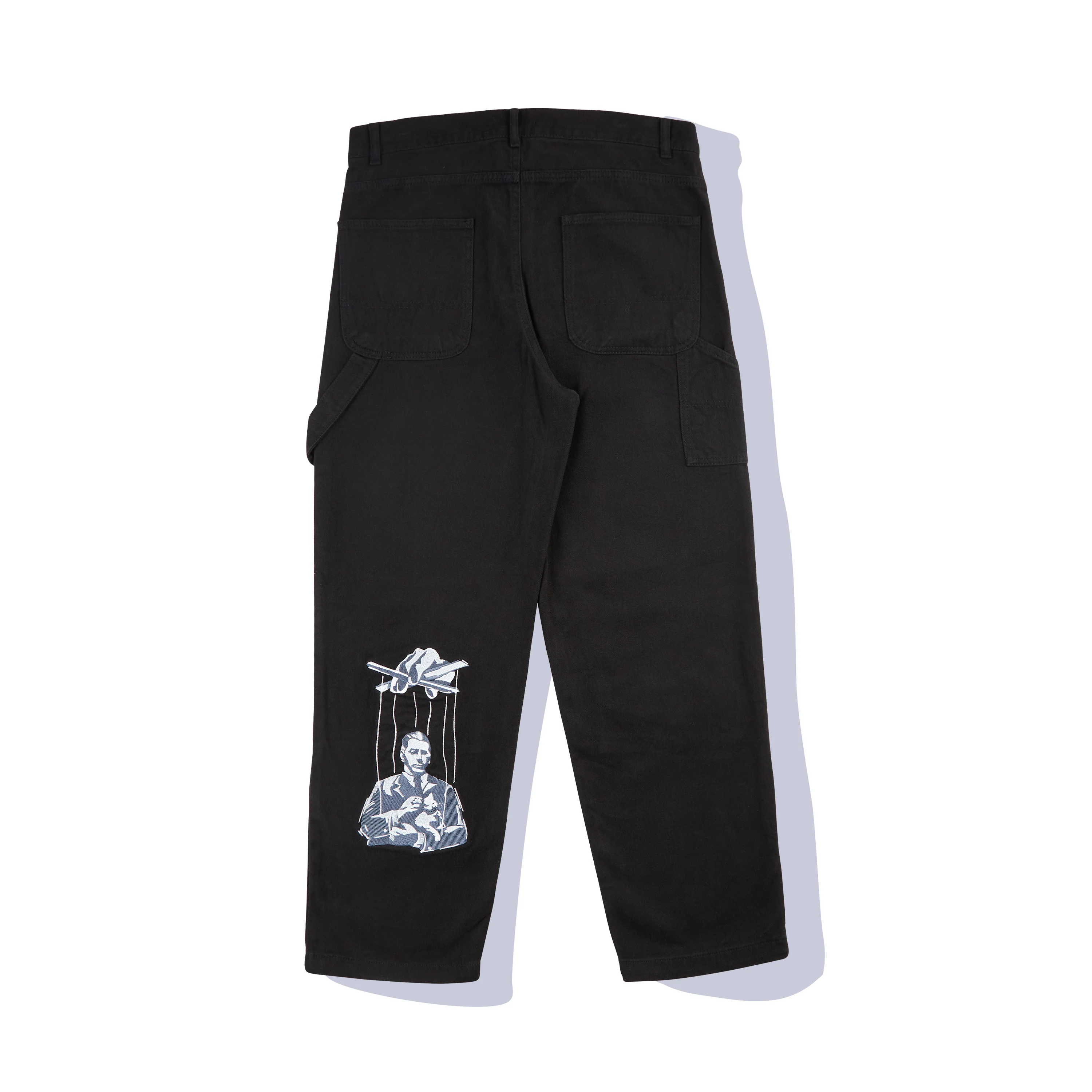 "derpate" carpenter Pants black - Image 2