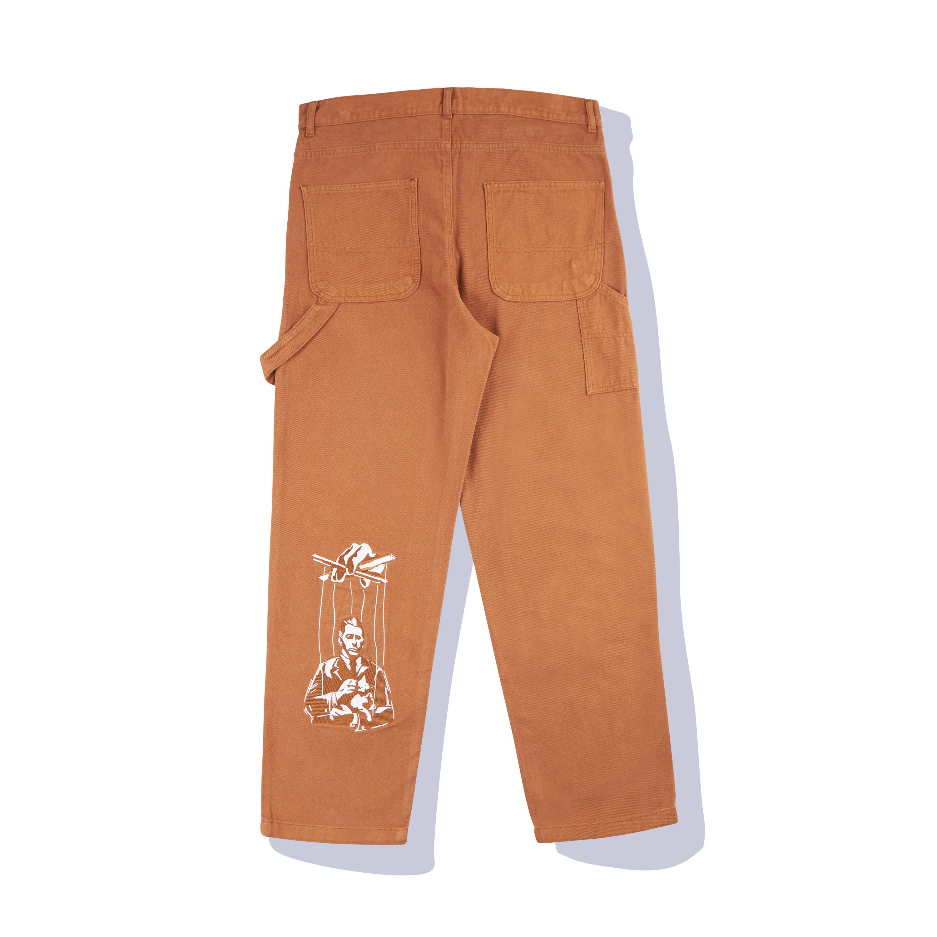 "derpate" carpenter Pants brown - Image 2