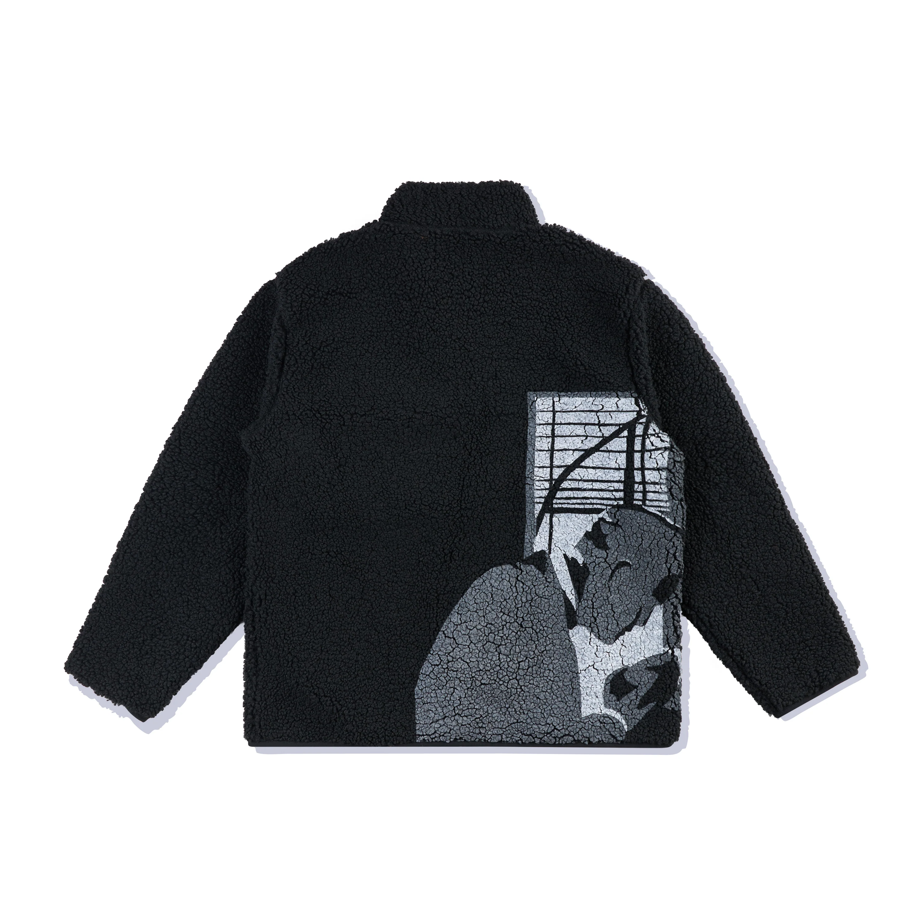 "derpate" Fleece black - Image 2