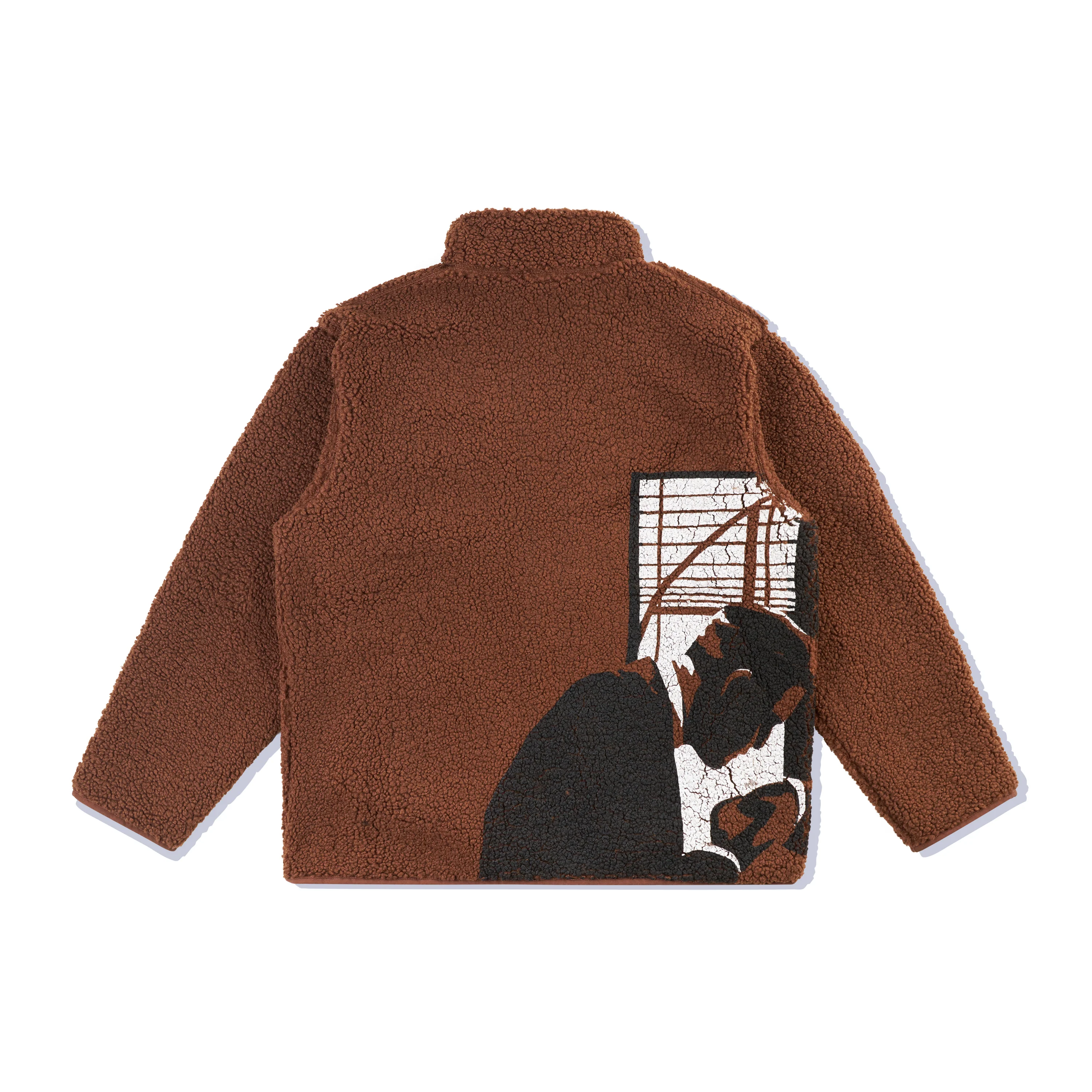 "derpate" Fleece brown - Image 2
