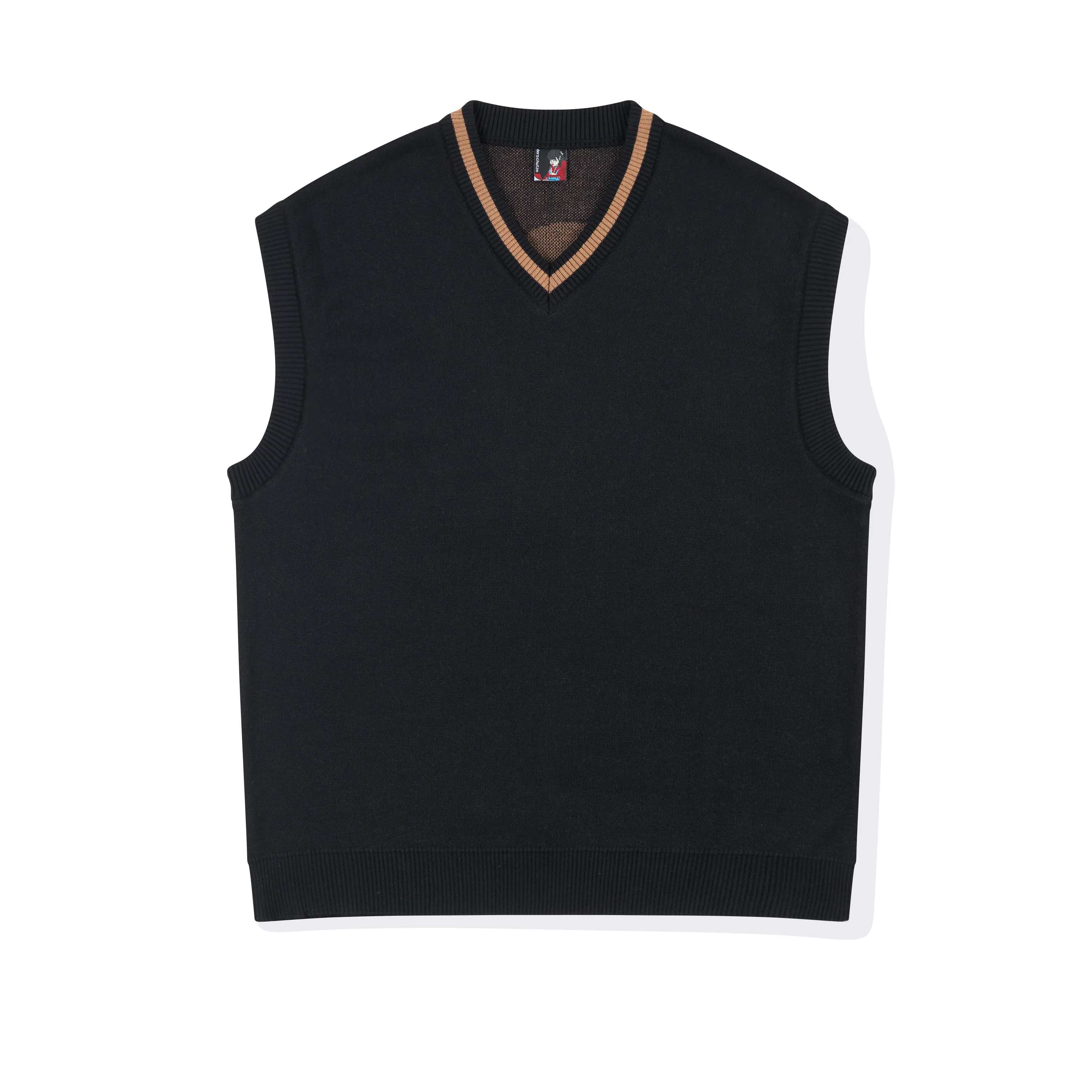 "derpate" knitted Vest