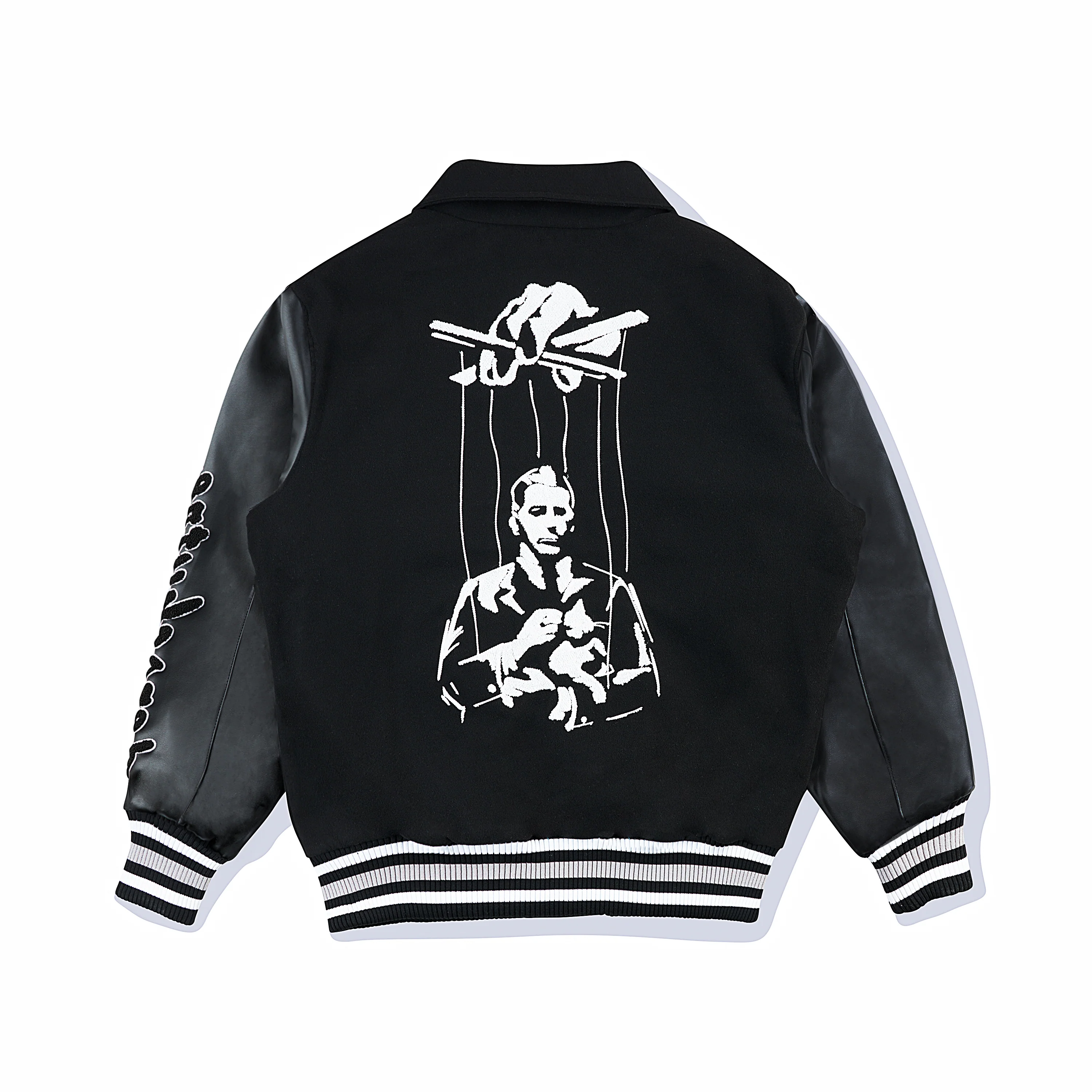 "derpate" Varsity black - Image 2