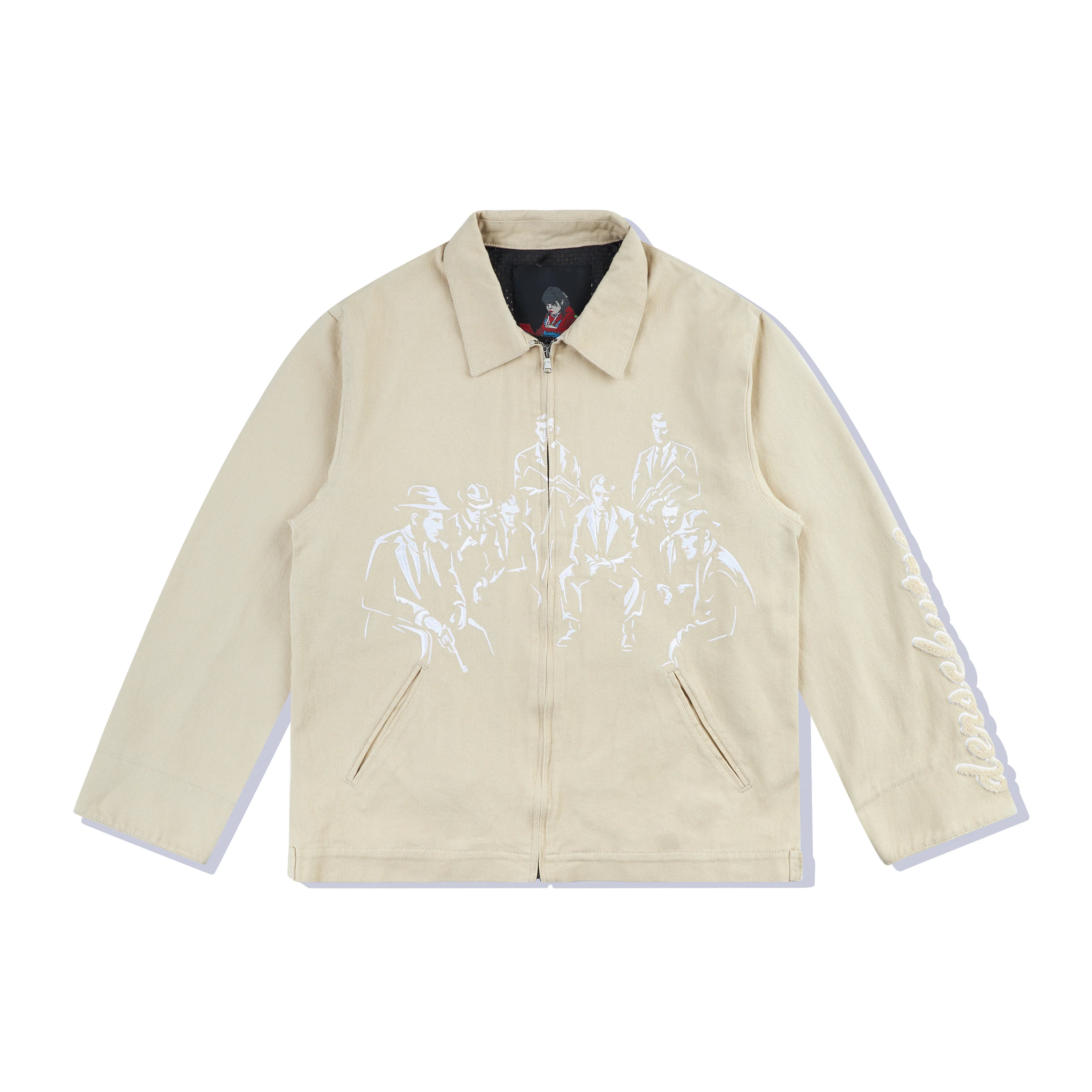 "derpate" workwear Jacket beige