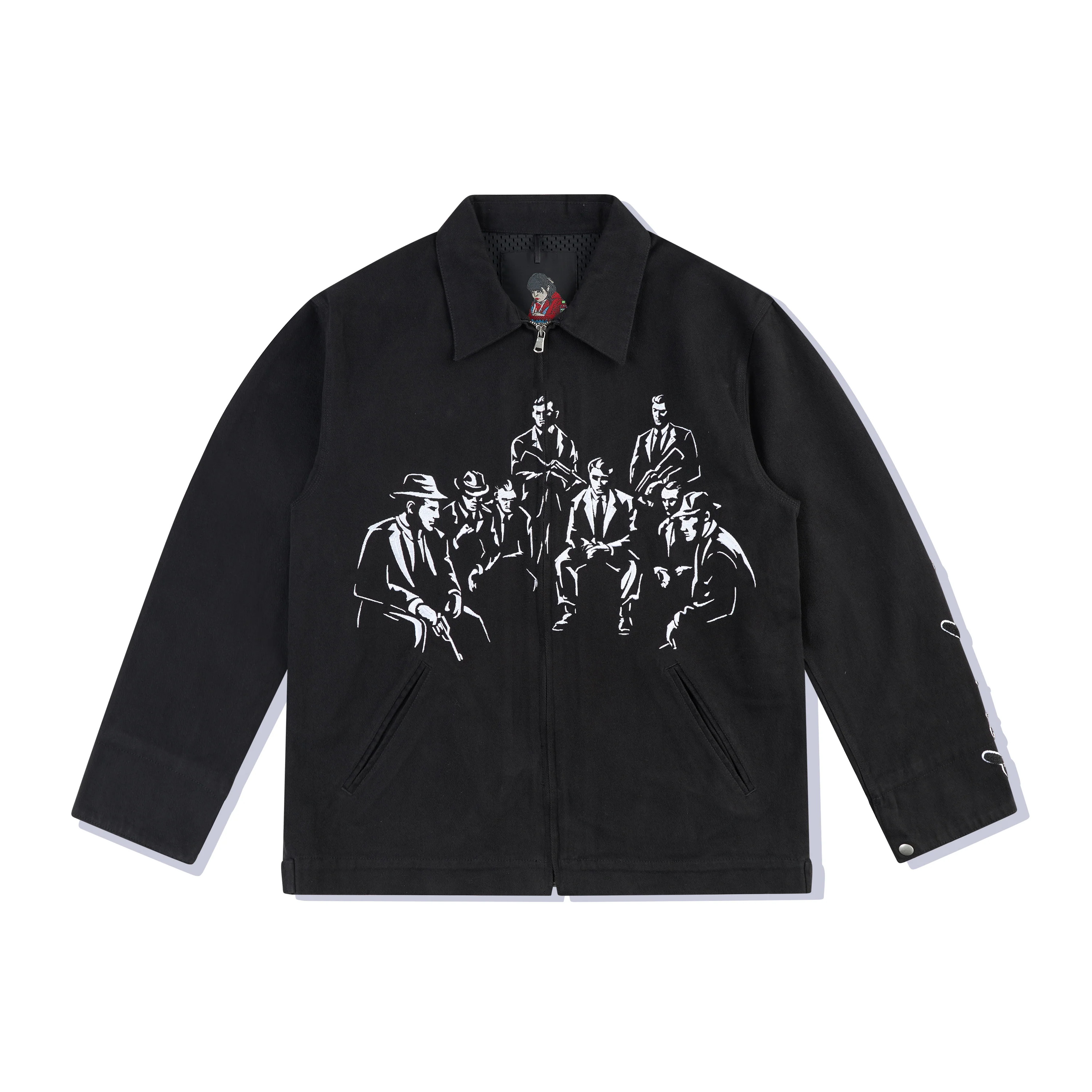 "derpate" workwear Jacket black