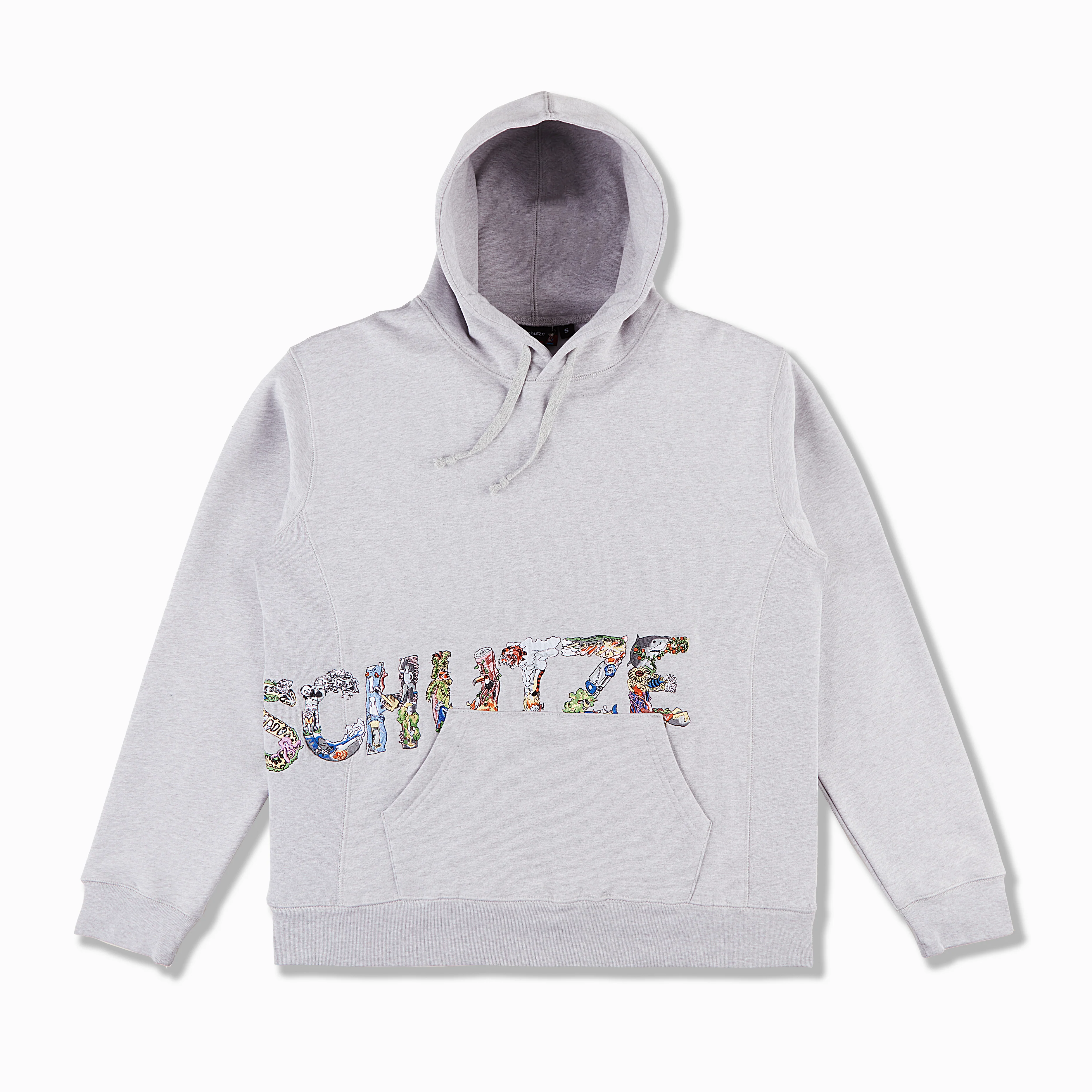 "derschutze" Hoodie grey melange