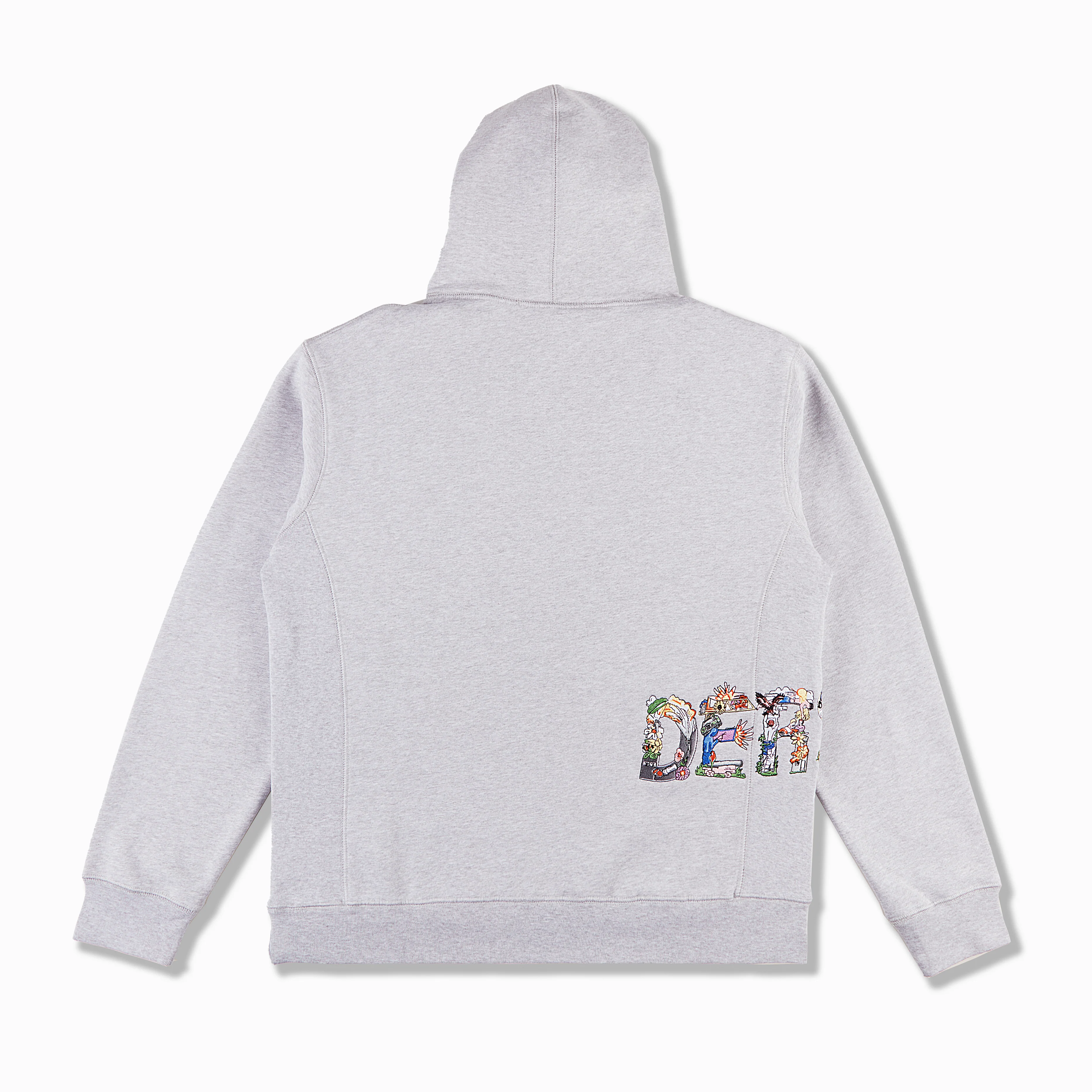 "derschutze" Hoodie grey melange - Image 2