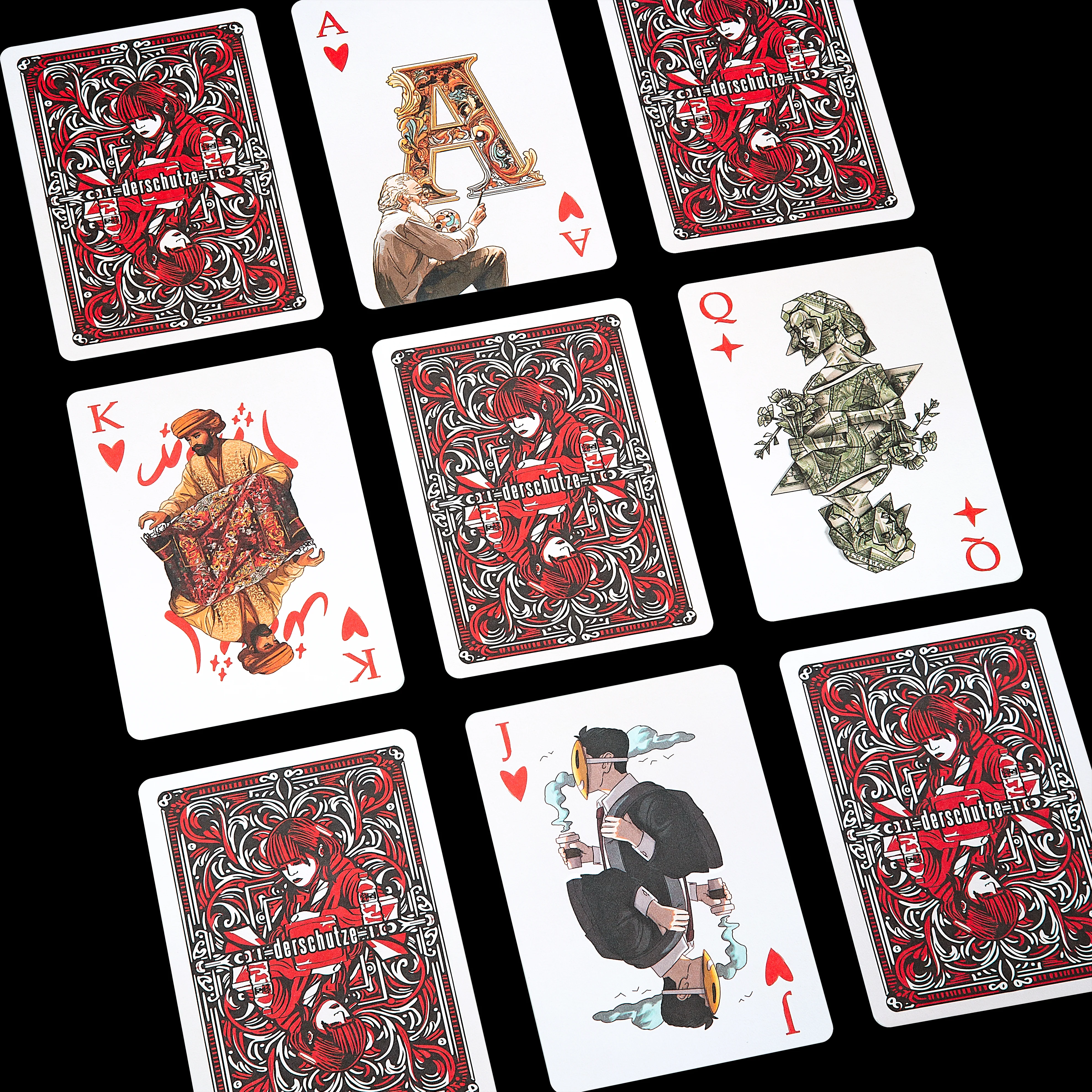 derschutze playing cards - Image 3