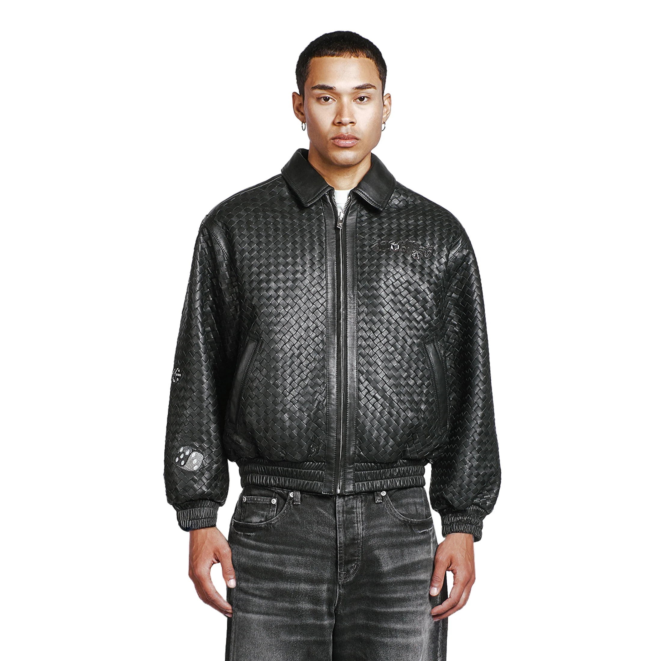 "dice" Leather Jacket - Image 7