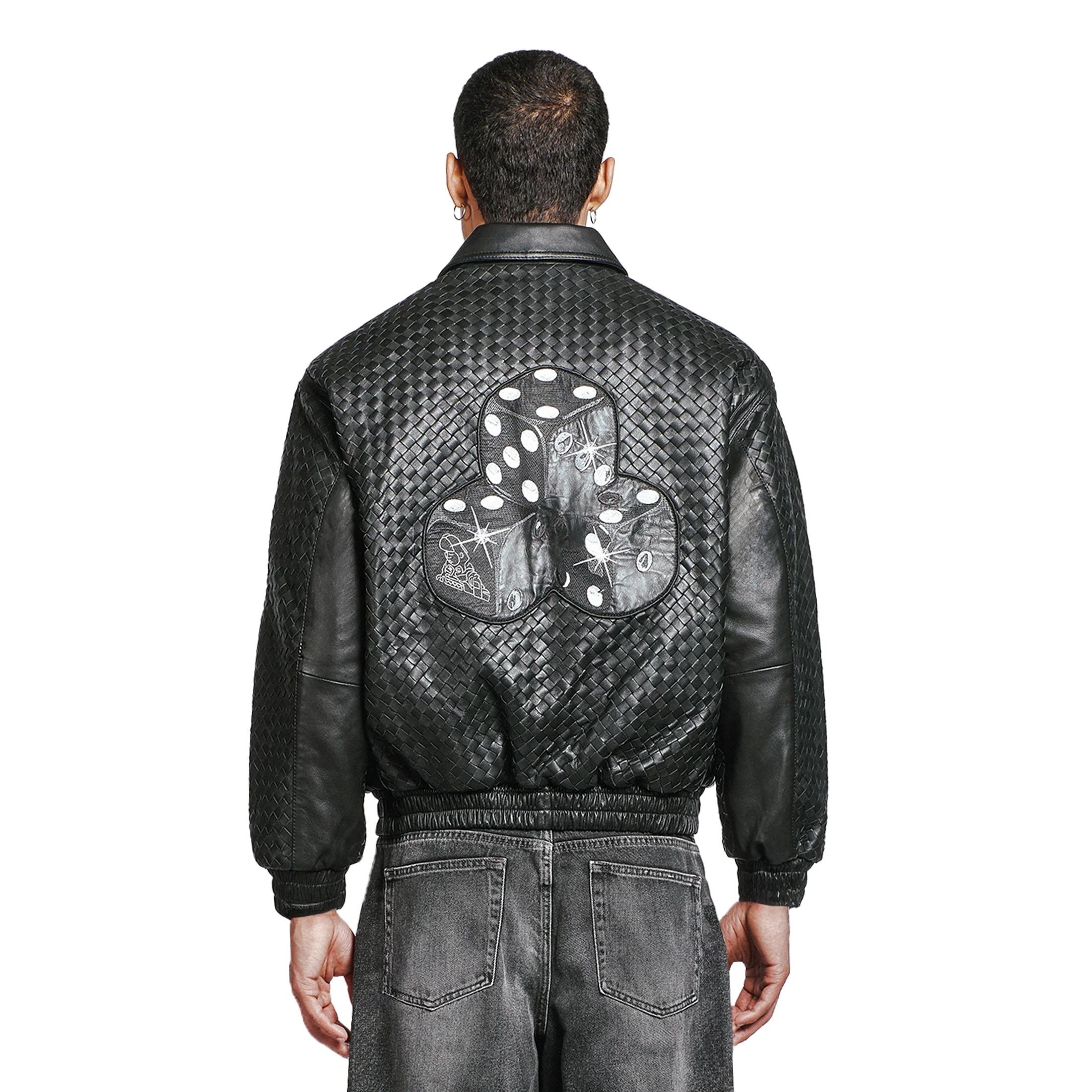 "dice" Leather Jacket - Image 9
