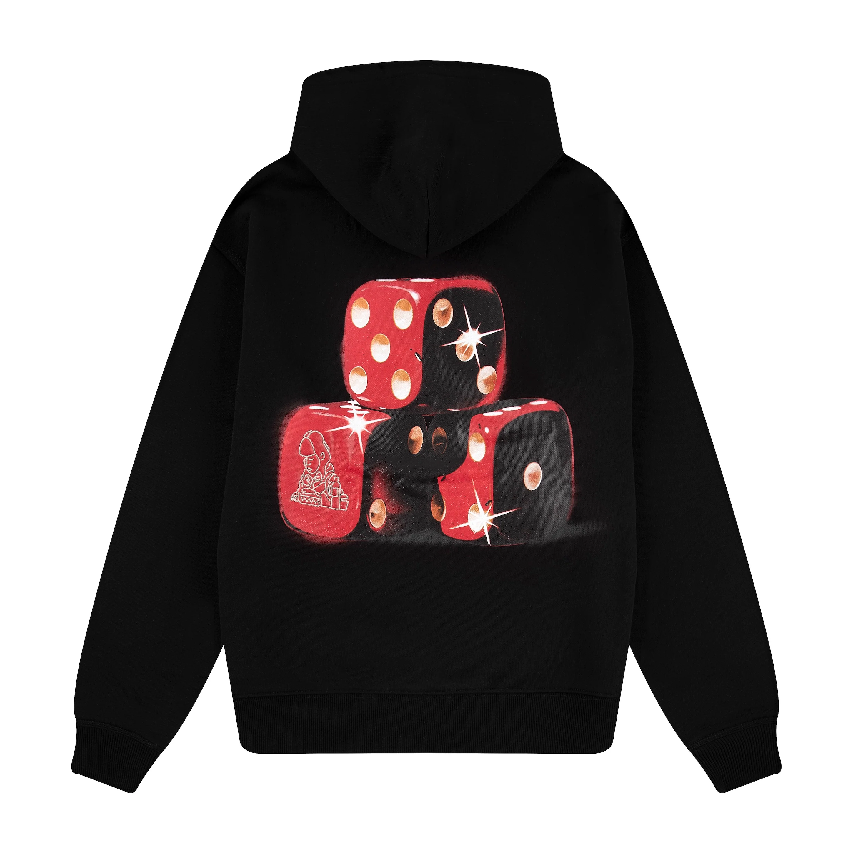 "dice" Zip Up black - Image 2