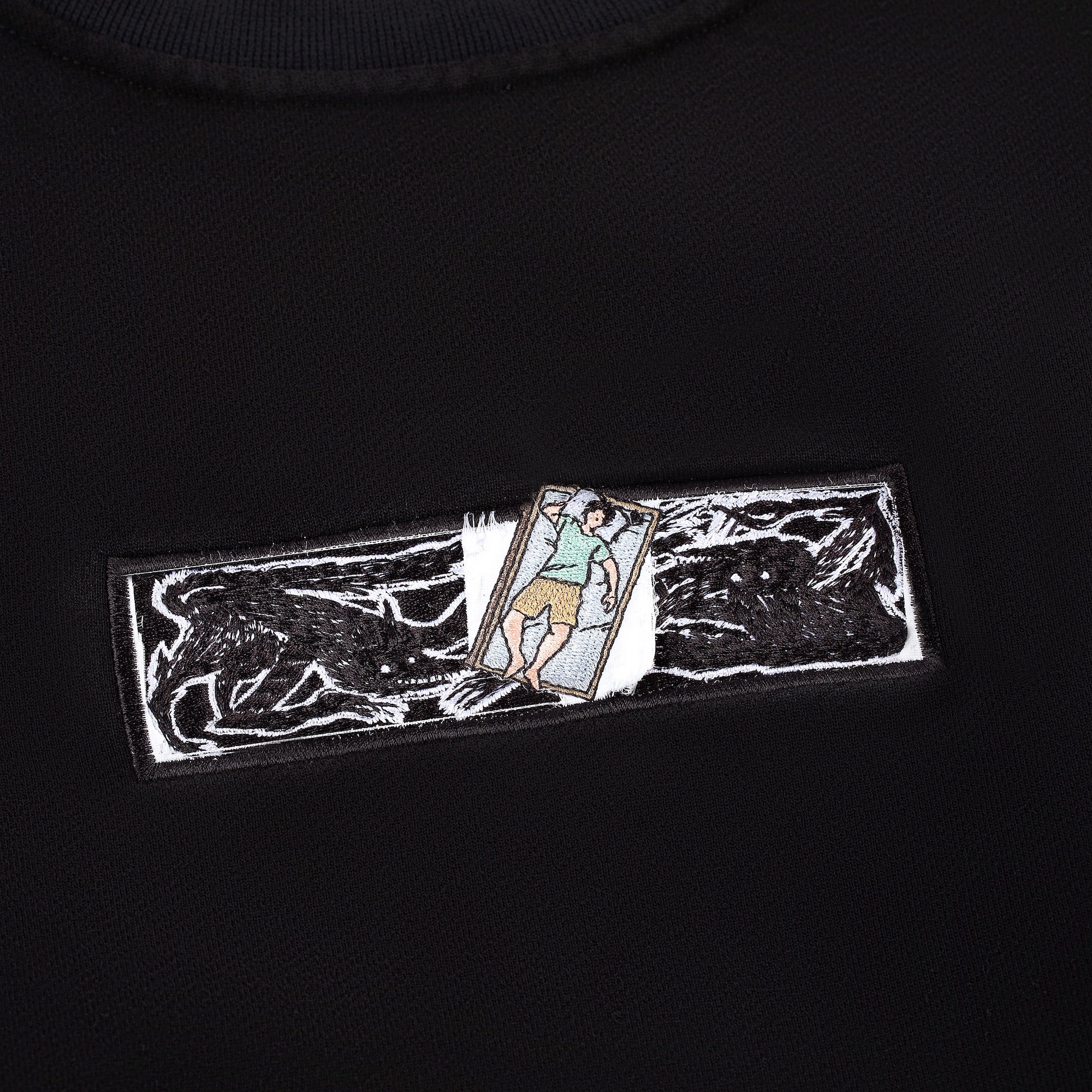"dream" crewneck oversized blue - Image 3