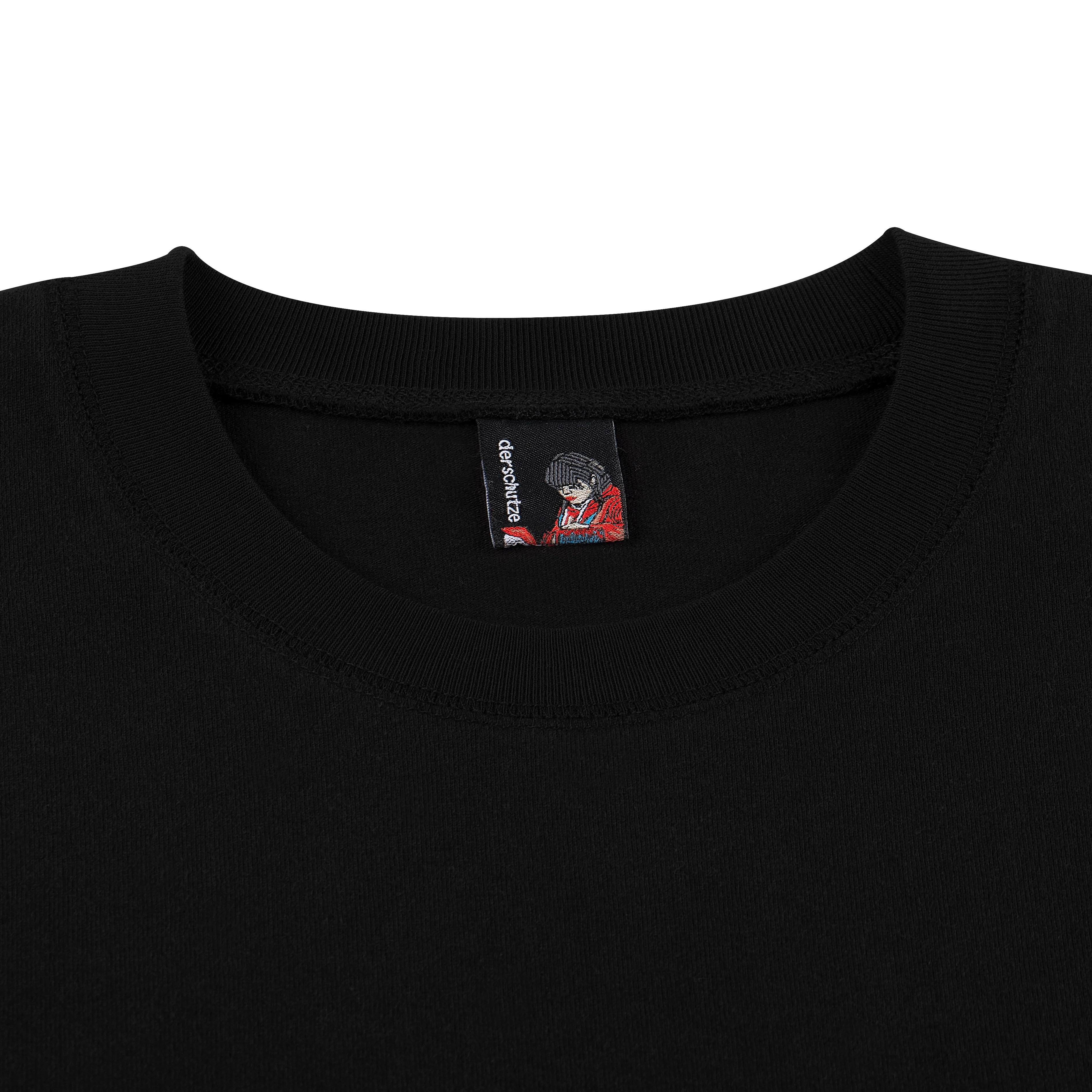 "koi fish" Long-sleeve black - Image 3