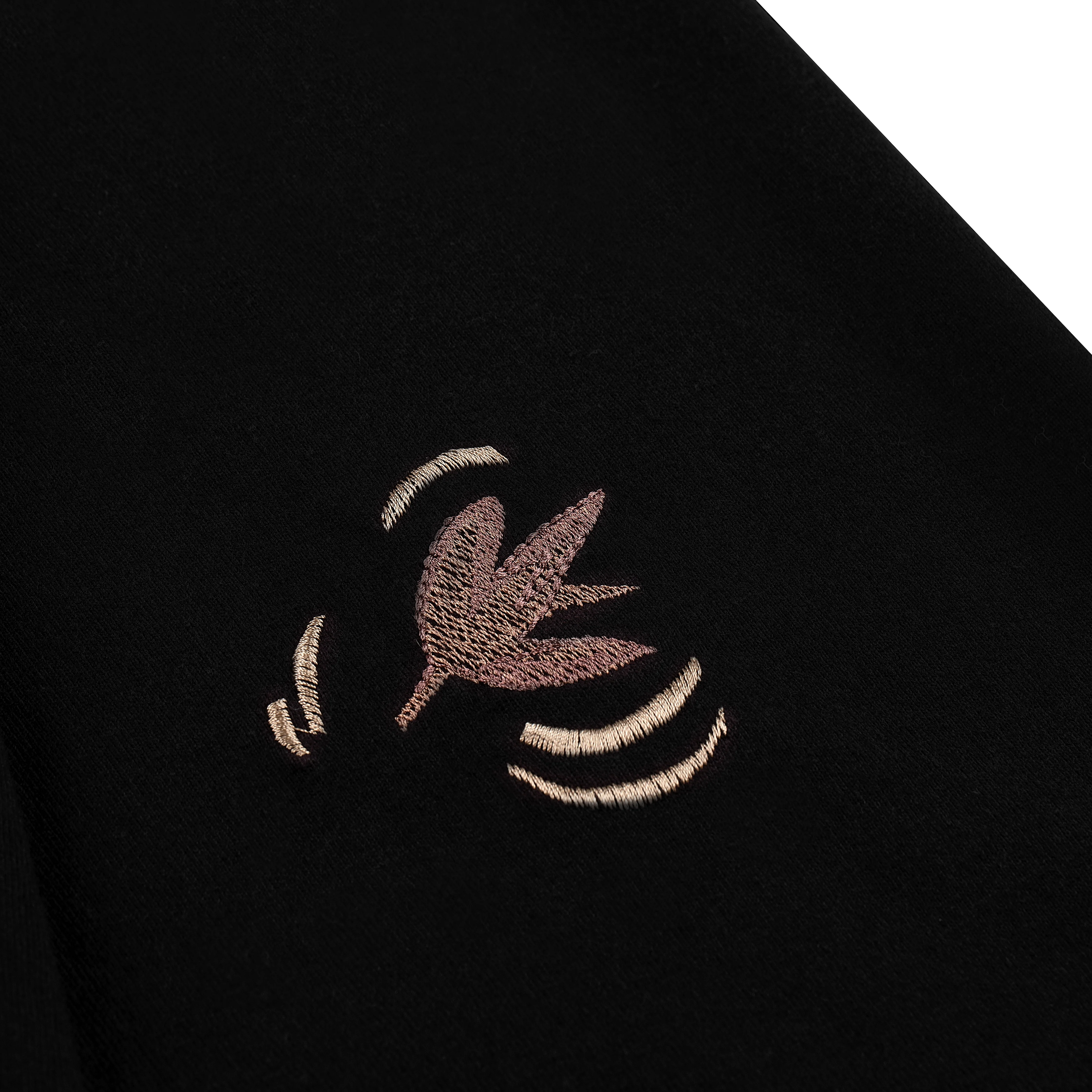 "koi fish" Long-sleeve black - Image 5