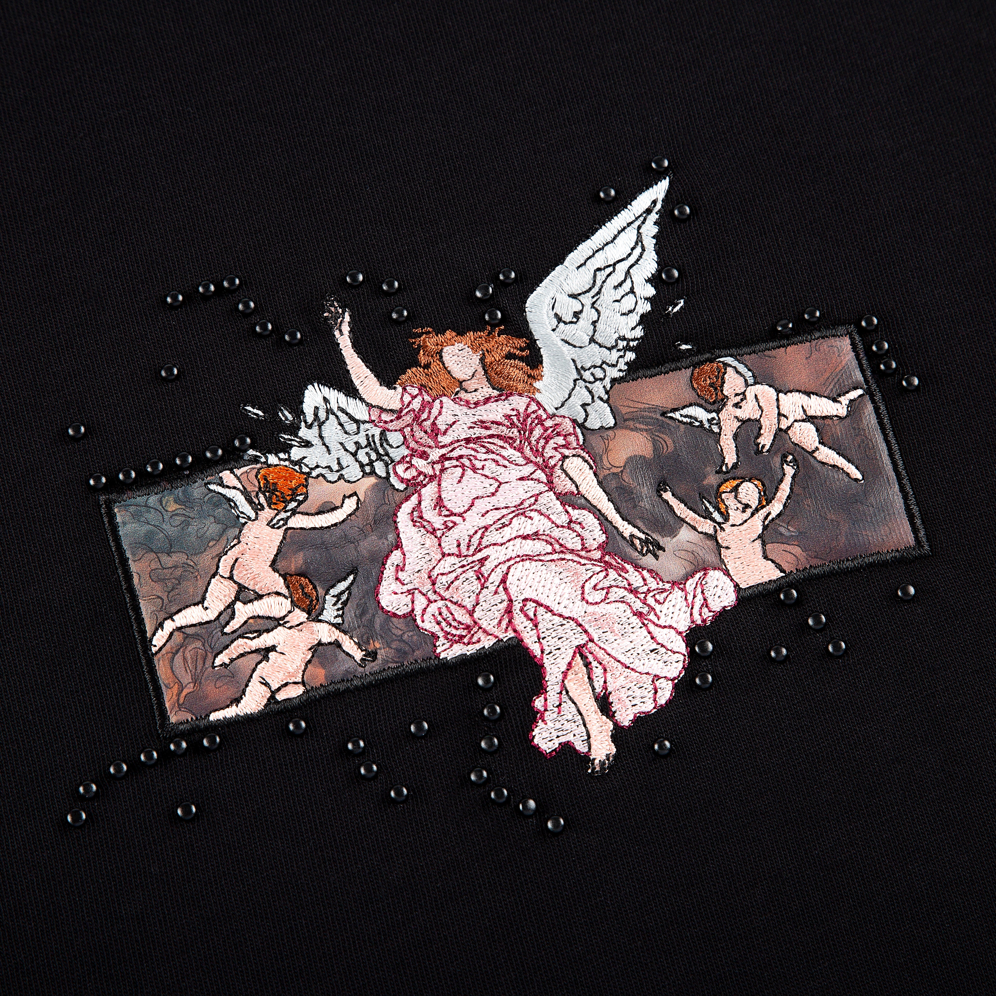 "awakening" T-Shirt black 02 - Image 4