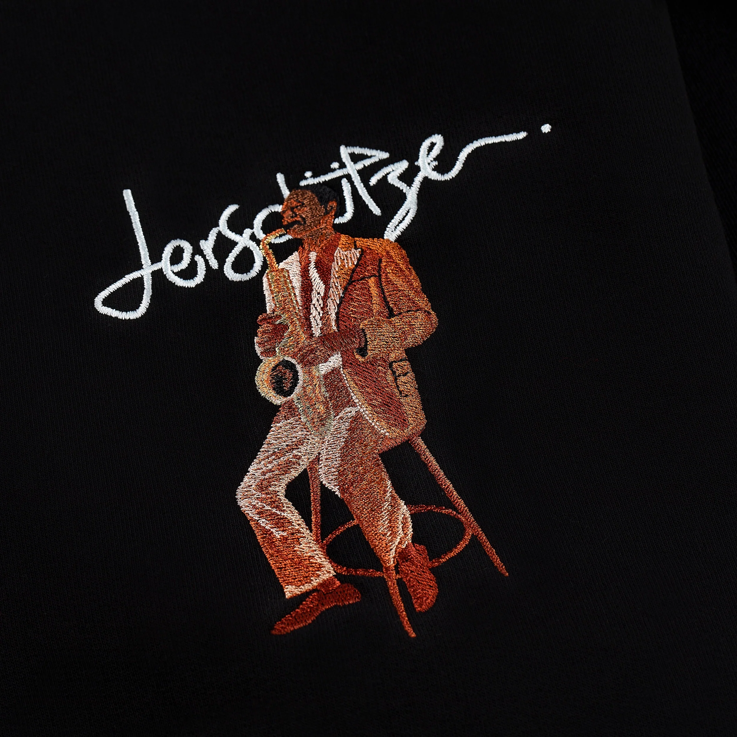 "Jazz" Crewneck black - Image 3